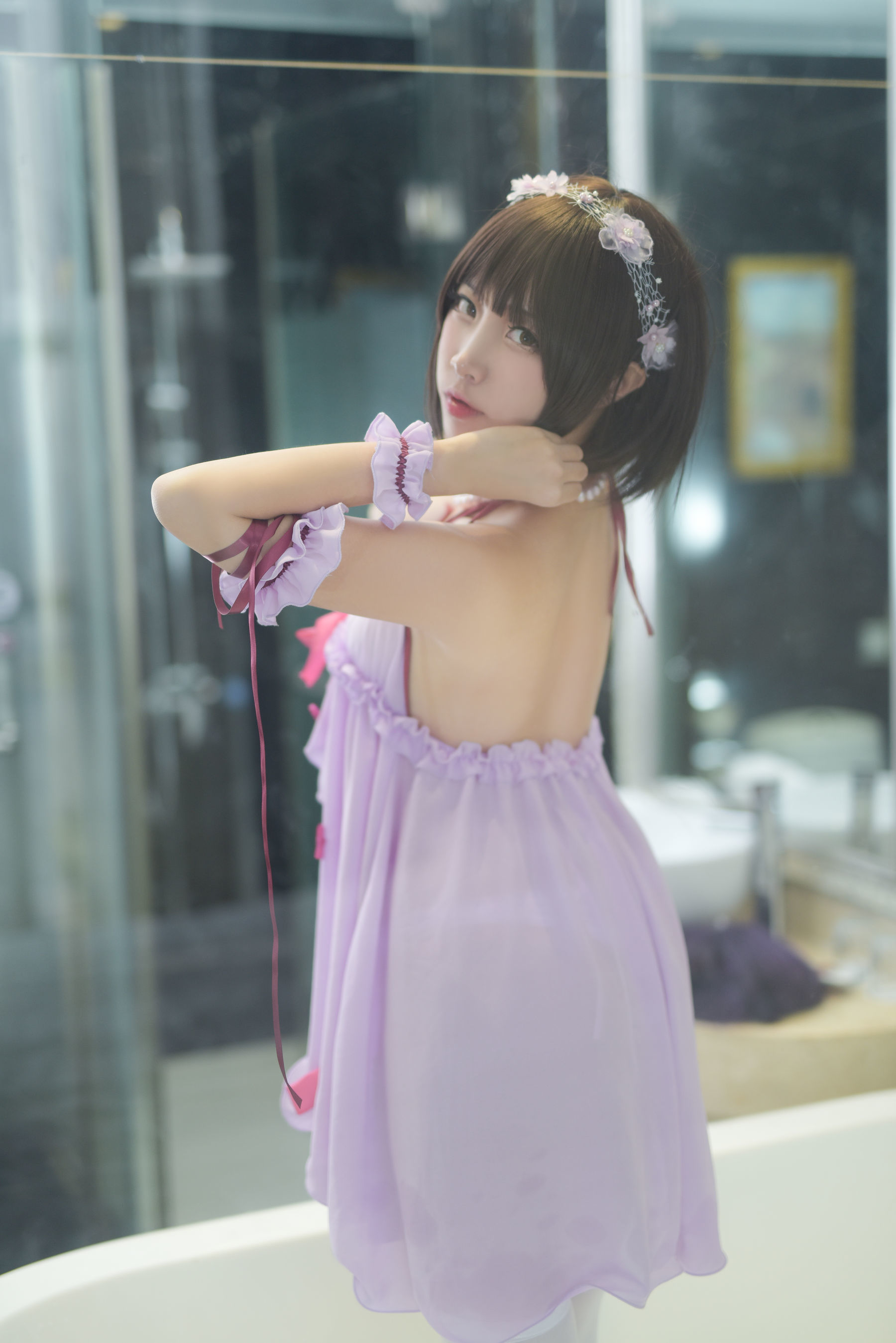 图片[37]-人气Coser二佐Nisa 加藤惠合集[41P]-六色网