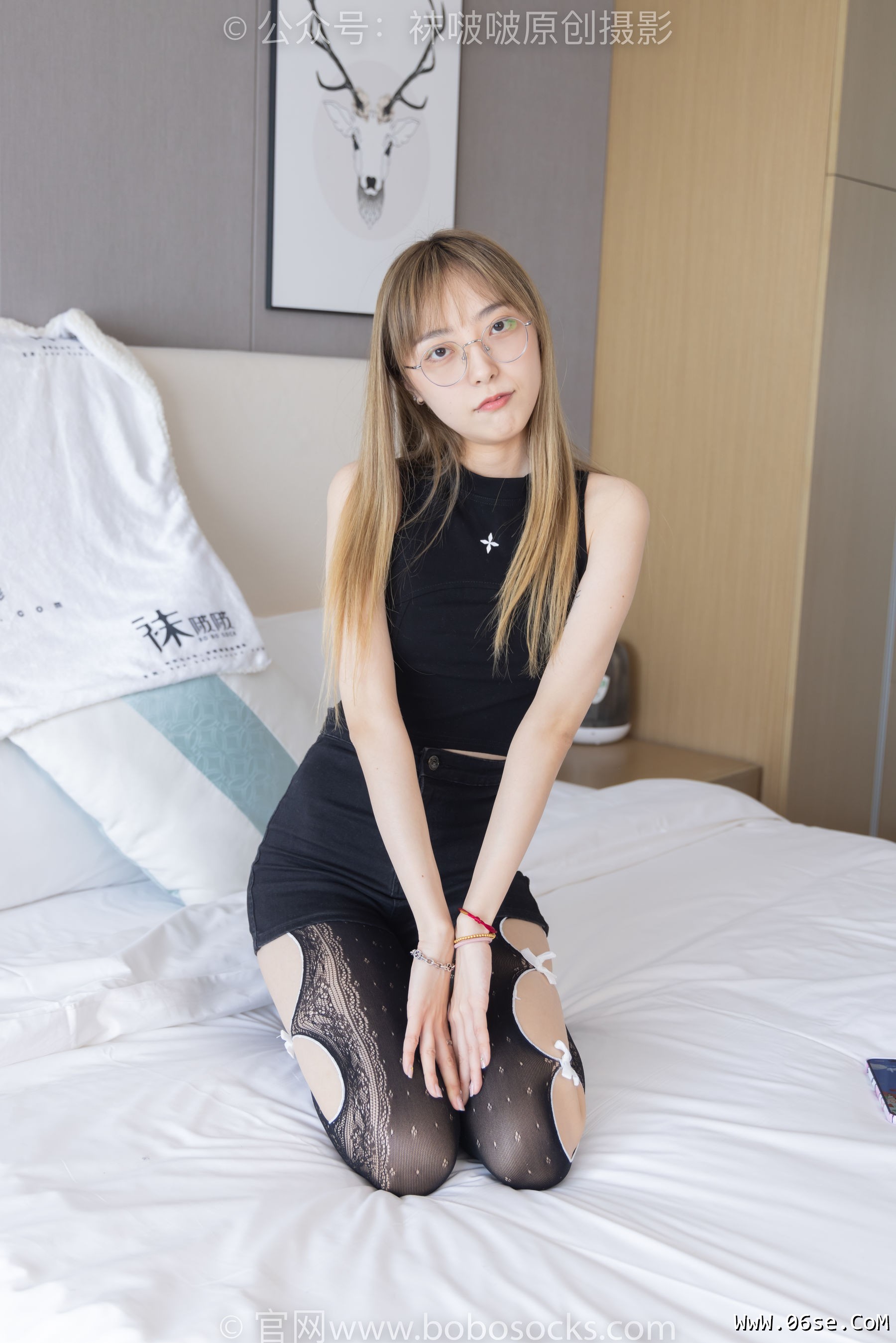 图片[77]-BoBoSocks袜啵啵 No.219 稚予-板鞋、拖鞋、厚黑丝、蕾丝黑丝[140P]-六色网