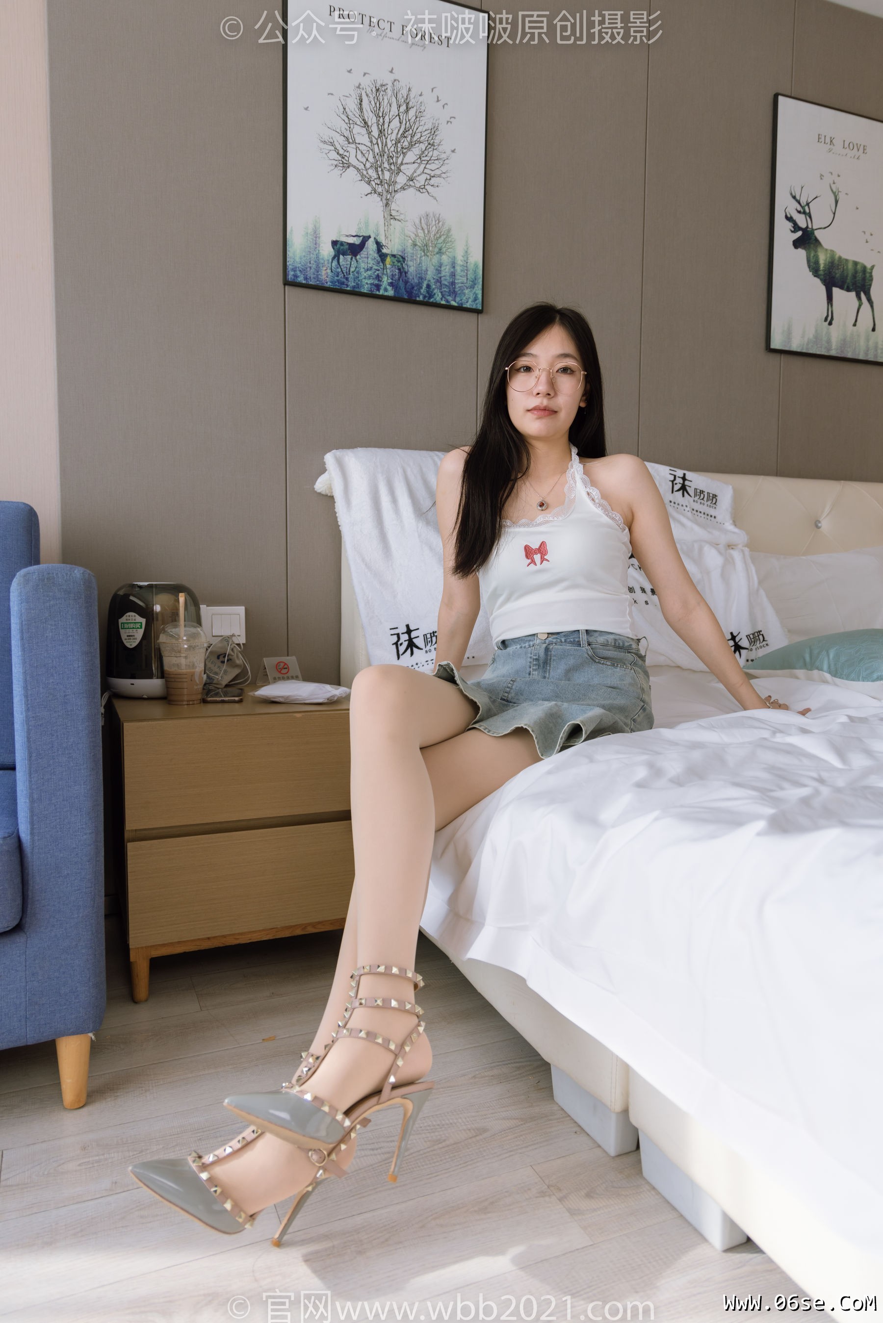 图片[136]-BoBoSocks袜啵啵 No.408 小甜豆 -高跟鞋、厚肉丝、丝袜和裸足踩奶油蛋糕和泡芙剧情[157P] (1)-六色网