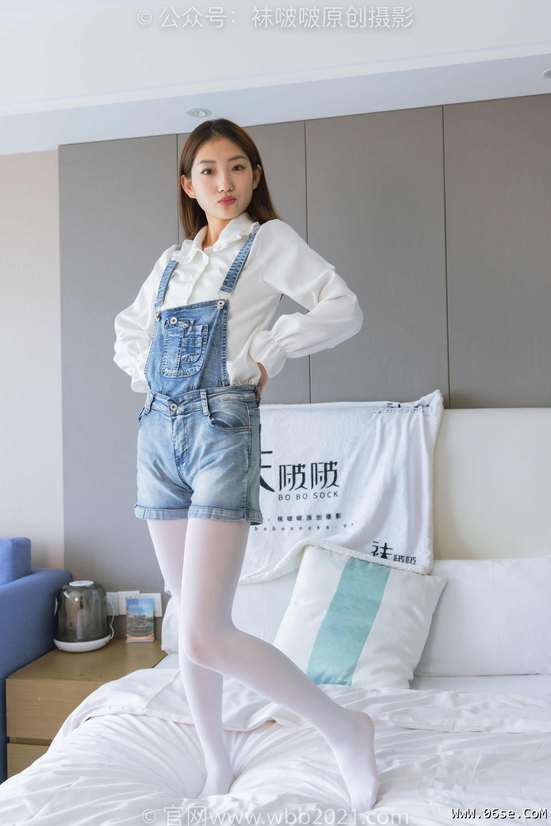 图片[31]-BoBoSocks袜啵啵 No.261 小沫 -板鞋、厚白丝[142P]-六色网