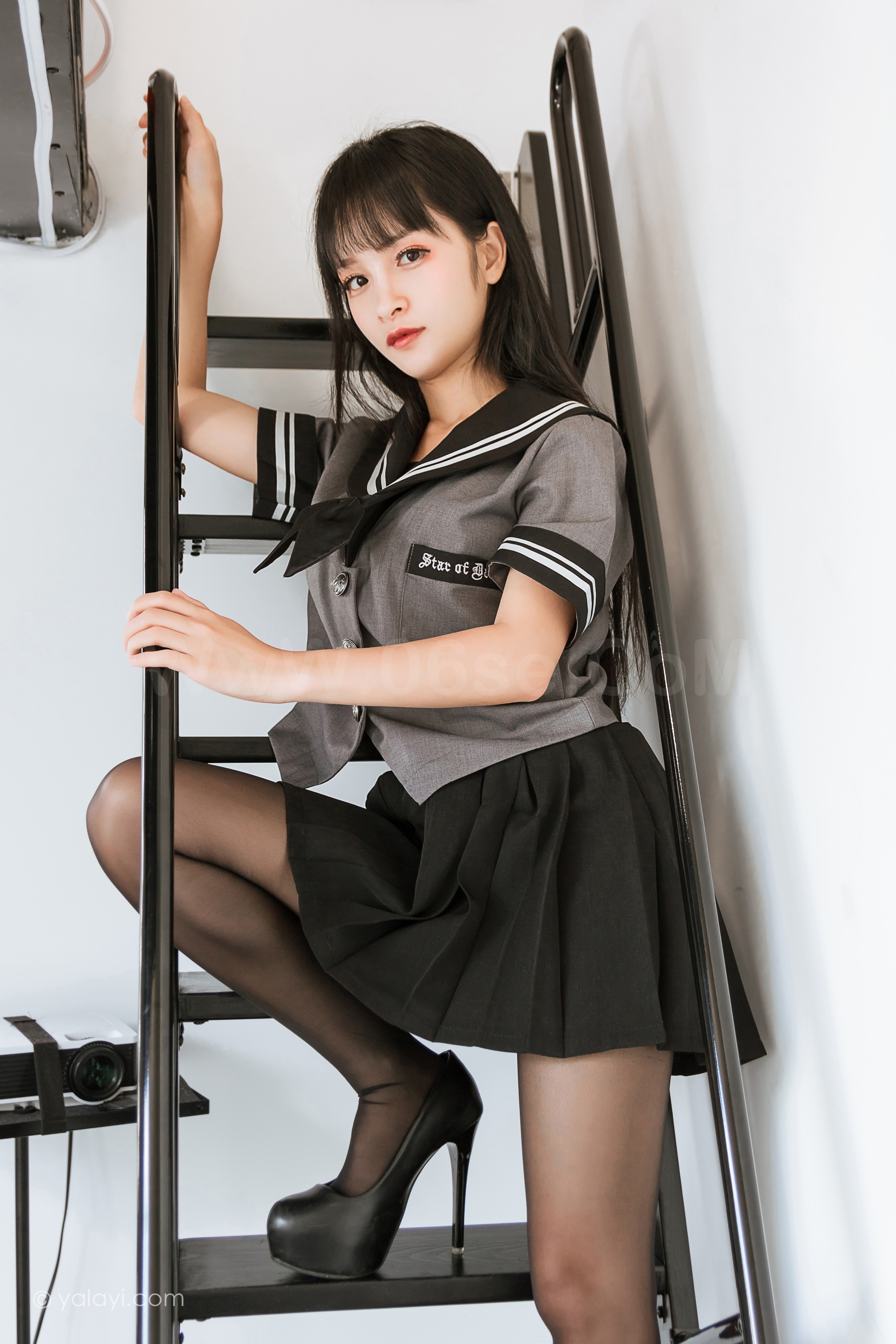 图片[5]-雅拉伊 – 艾丽《疯狂的jk学妹》[43P]-六色网