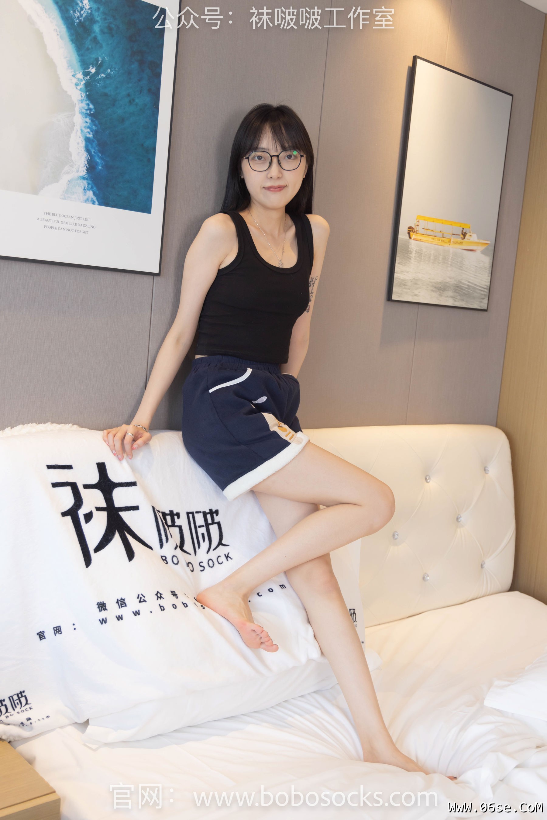 图片[114]-BoBoSocks袜啵啵 No.109 稚予-高跟鞋、裸足、裸足涂黑色指甲油剧情[140P]-六色网