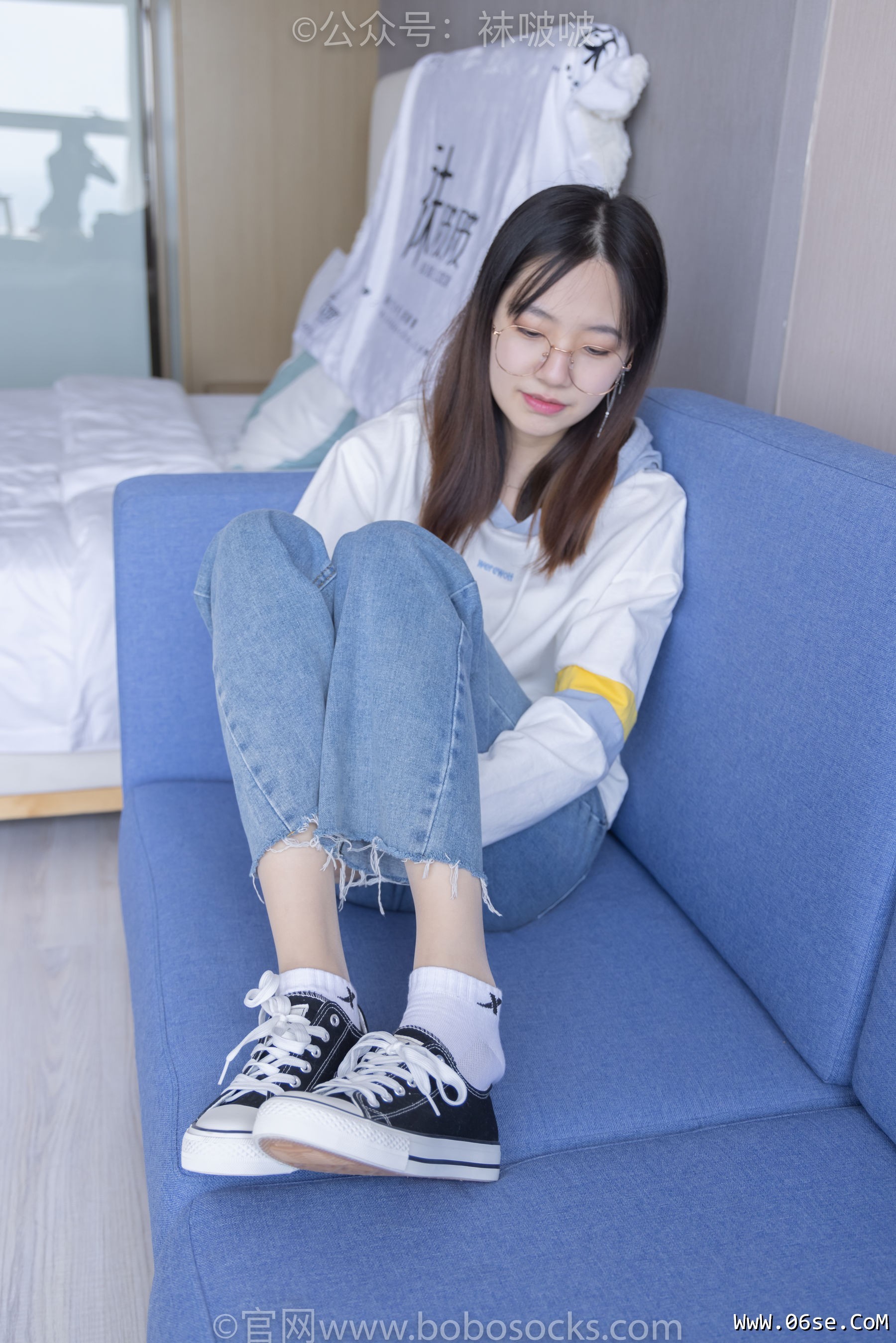 图片[35]-BoBoSocks袜啵啵 No.080 小甜豆-帆布鞋、白棉袜、肉丝[140P]-六色网