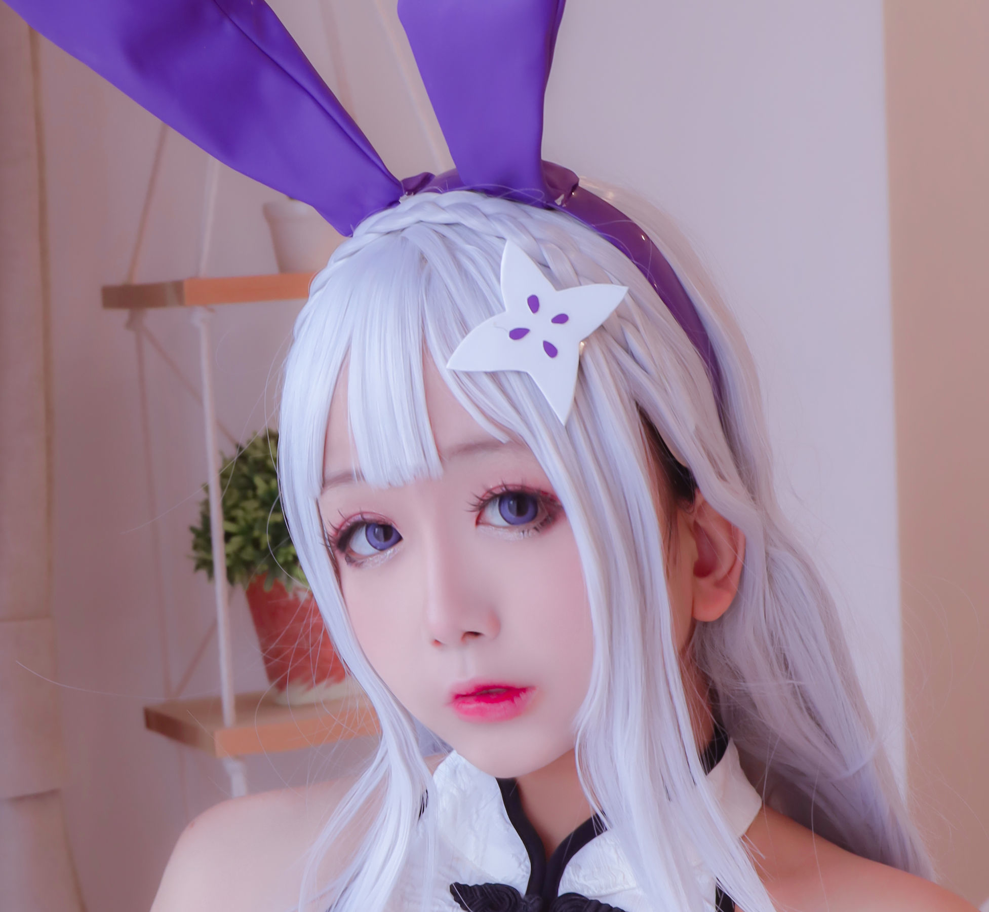 图片[29]-Cosplay日奈娇 白旗袍[42P]-六色网