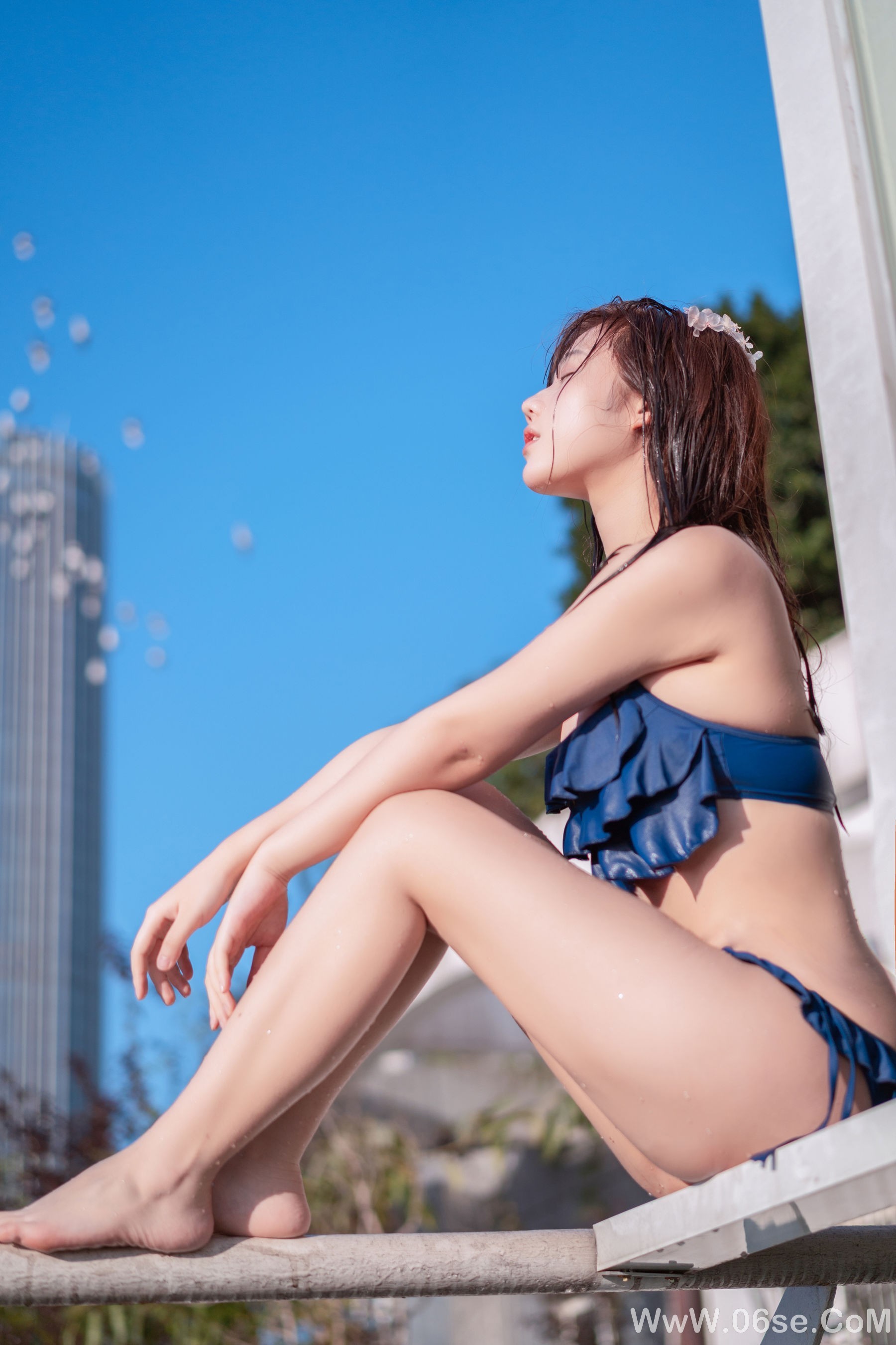 图片[42]-微博福利姬镜酱 私奔之泳衣[61P]-六色网