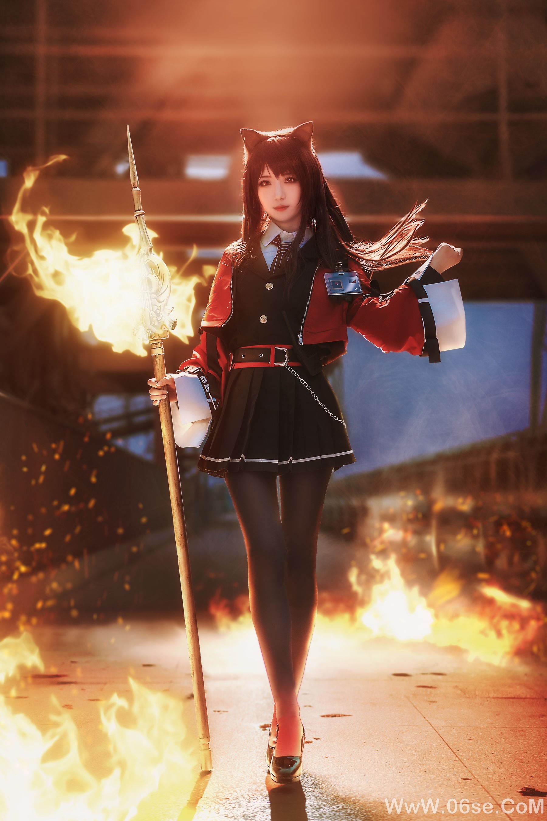 图片[14]-小姐姐弥音音ww 明日方舟 天火[14P]-六色网