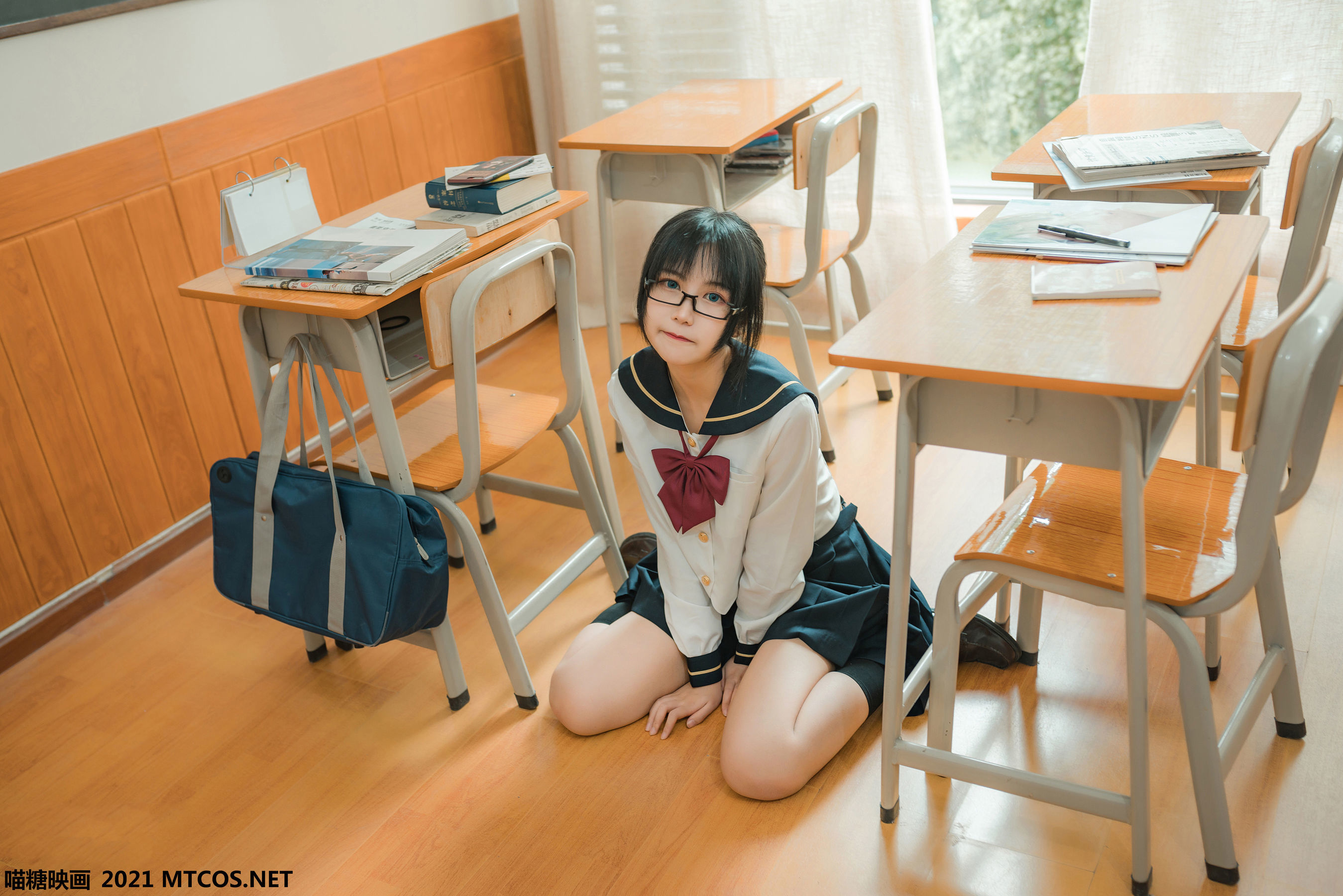 图片[14]-喵糖映画 VOL.459 慵懒的JK [29P]-六色网