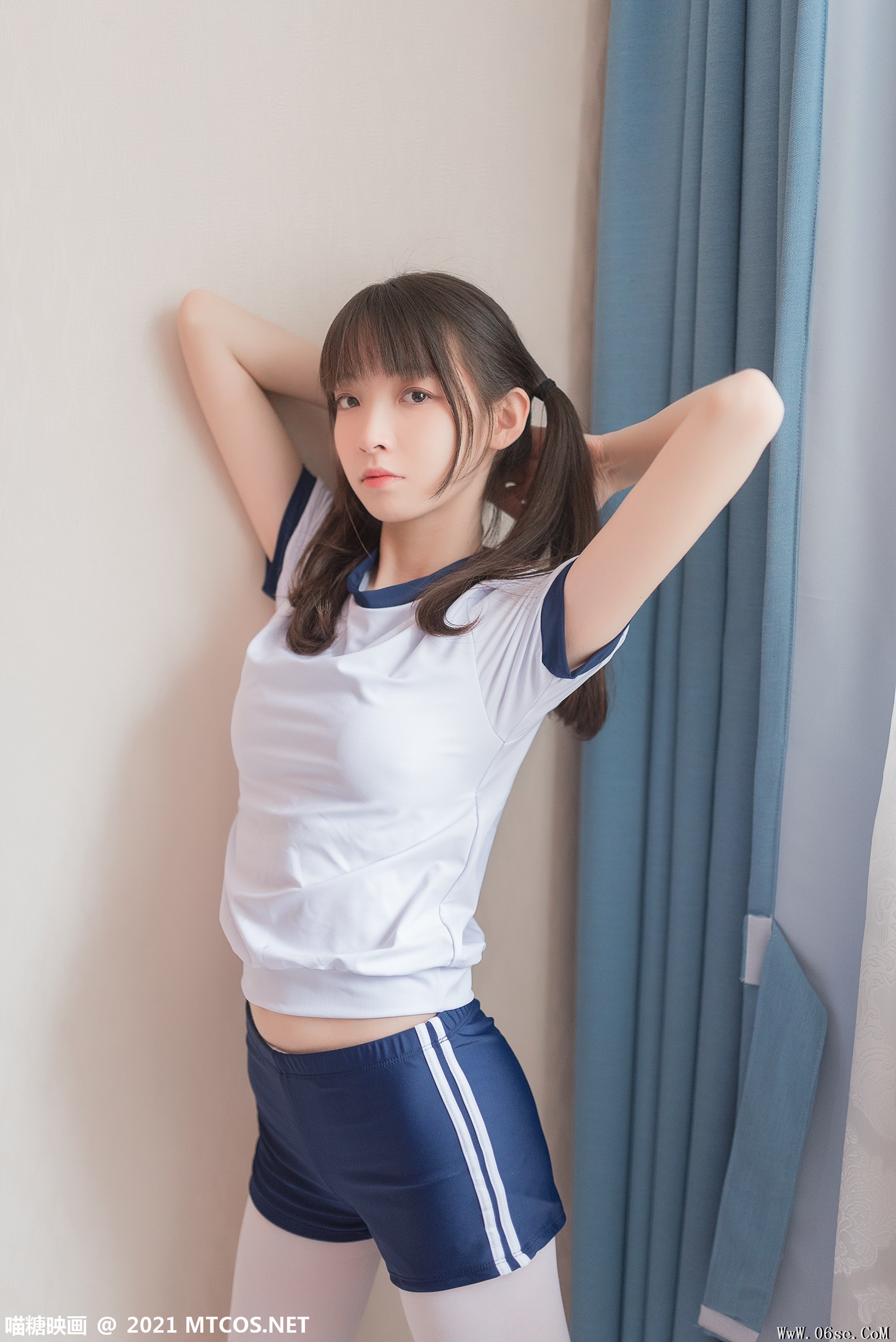 图片[46]-喵糖映画 VOL.353 体操服[50P／101MB]-六色网