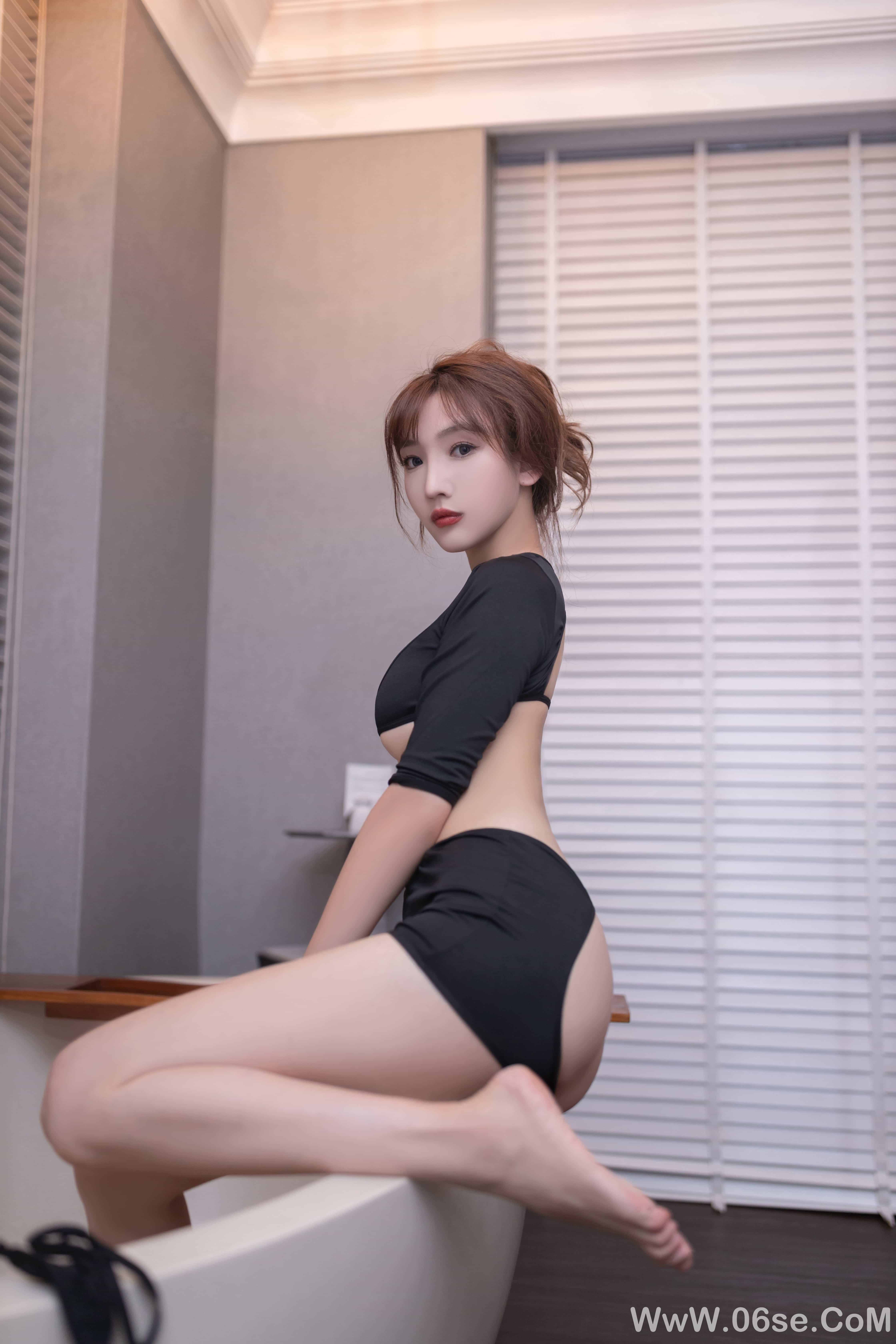 图片[18]-陆萱萱 – 黑色丝带[108P]-六色网