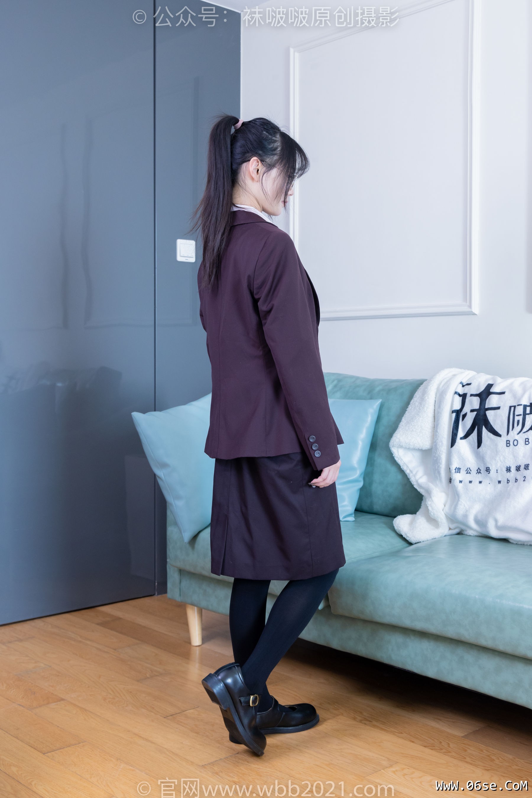 图片[40]-BoBoSocks袜啵啵 No.362 甜甜圈 -两双皮鞋、厚肉丝、厚黑丝、ol制服[230P]-六色网