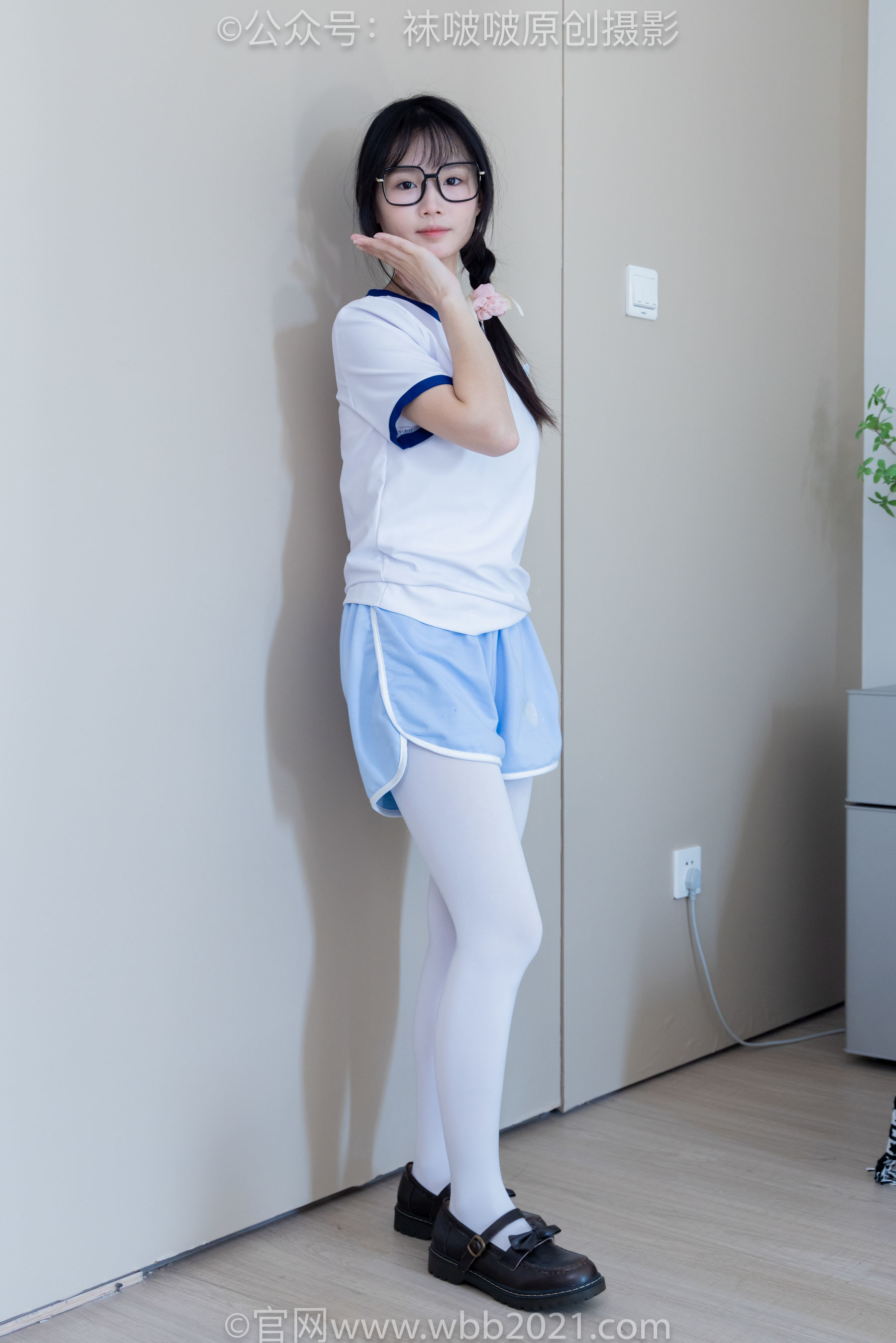 图片[80]-BoBoSocks袜啵啵 No.325 甜甜圈 -皮鞋、厚白丝[145P]-六色网