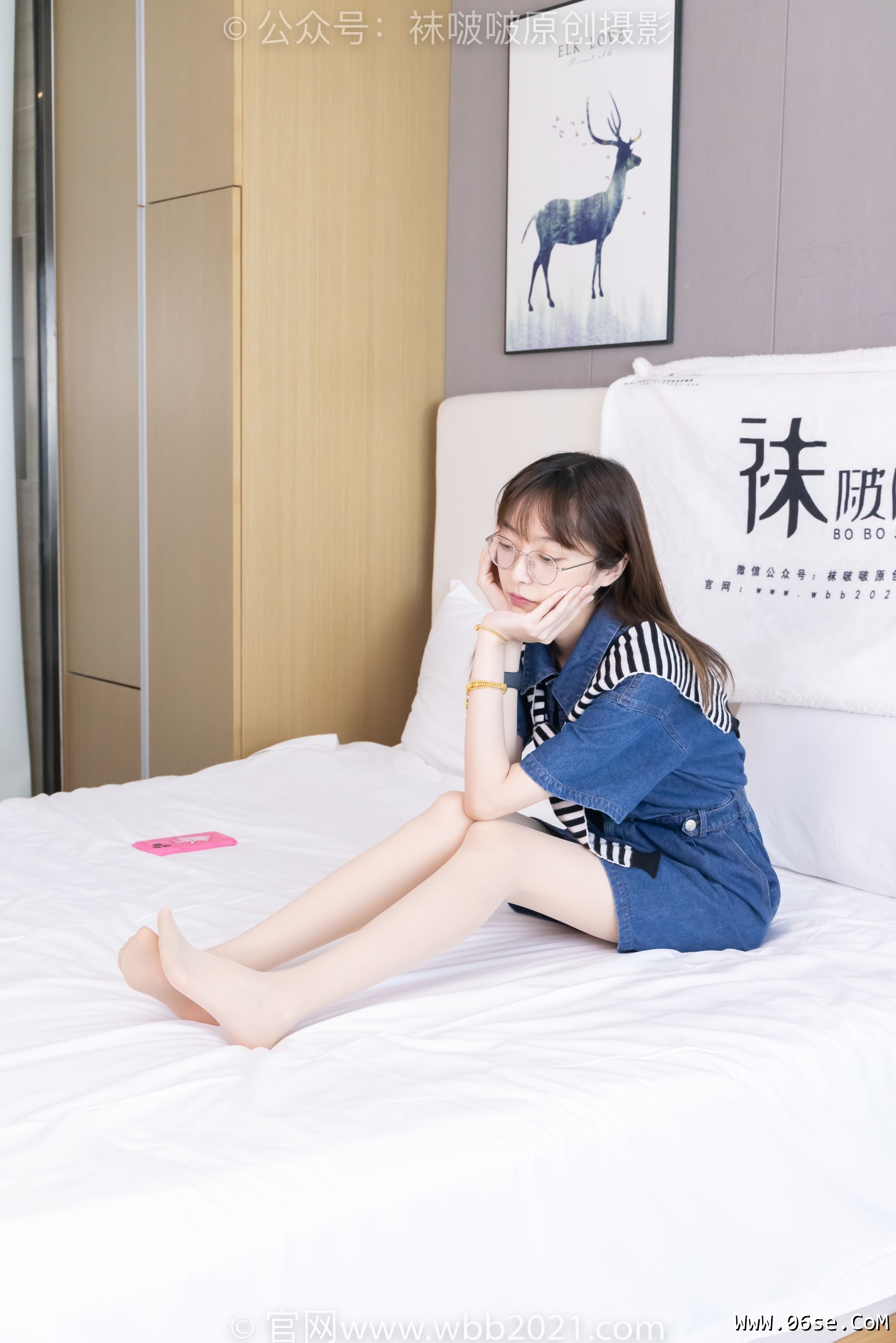 图片[133]-BoBoSocks袜啵啵 No.435 稚予 -板鞋、运动鞋、白丝、肉丝[150P]-六色网
