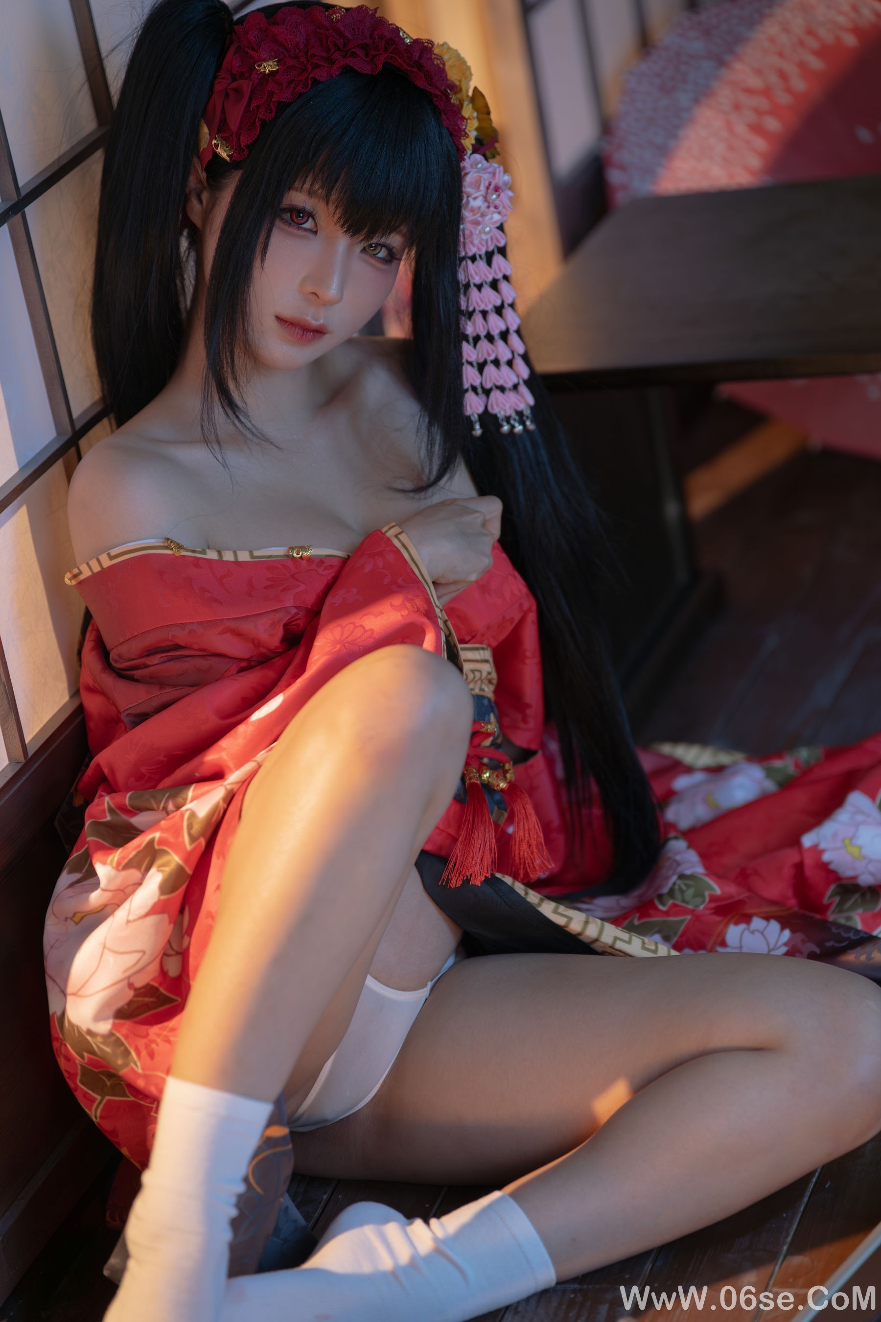 图片[18]-动漫博主蠢沫沫 – 狂三和服[147P]-六色网