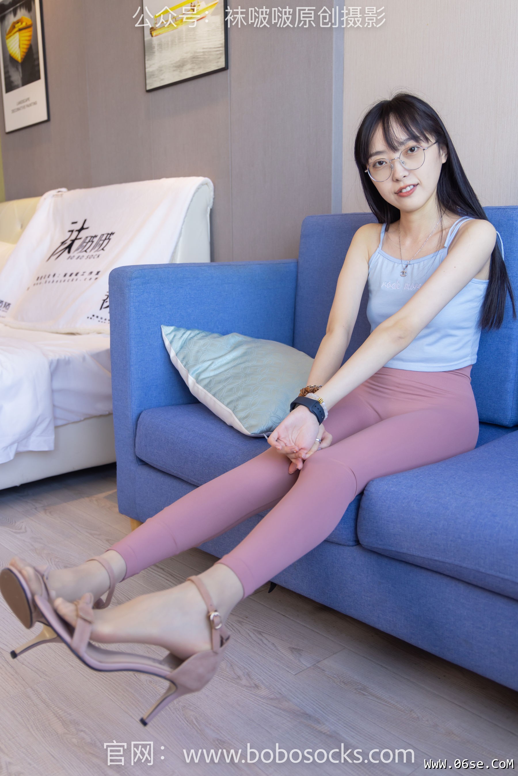 图片[2]-BoBoSocks袜啵啵 No.140 稚予-高跟鞋、瑜伽裤裤里丝、肉丝、黑丝[139P]-六色网