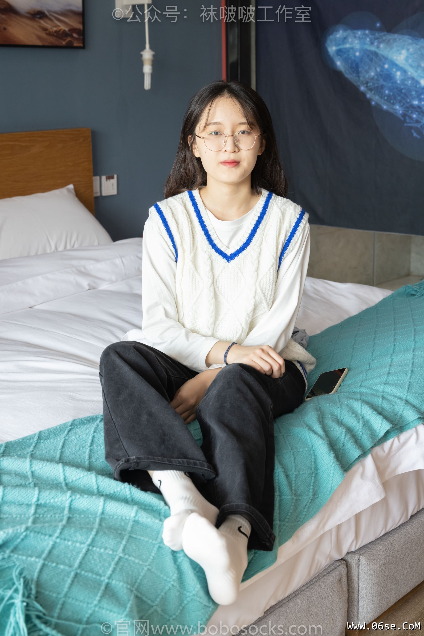 图片[69]-BoBoSocks袜啵啵 积分限定作品007 熊熊-运动鞋、白棉袜、裸足[134P]-六色网