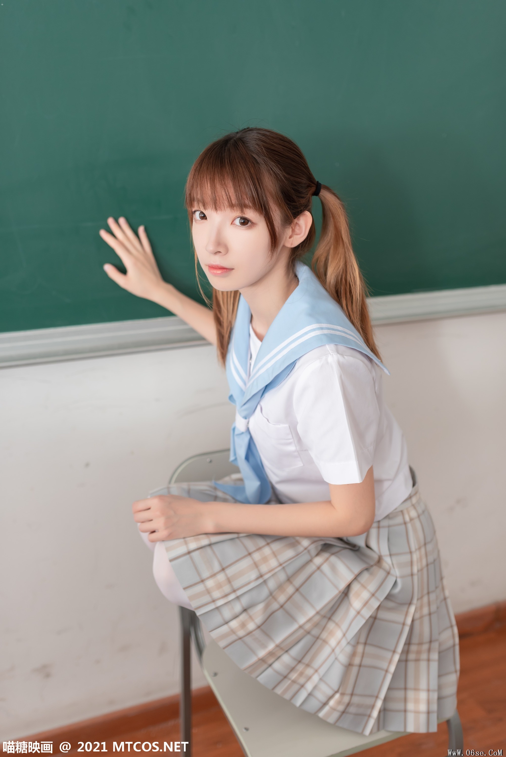 图片[12]-喵糖映画 VOL.395 值日学妹[37P／68.2MB]-六色网