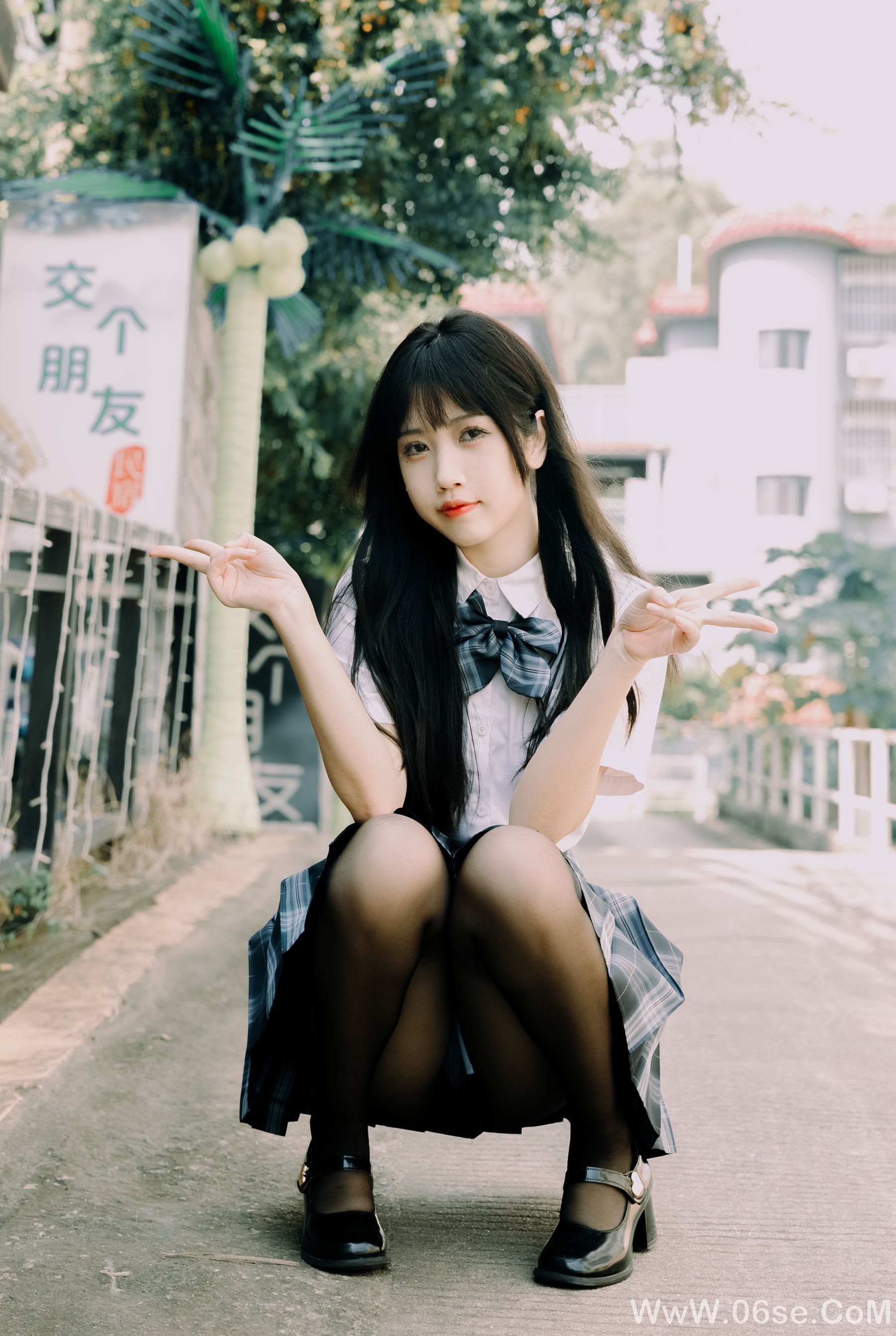 图片[20]-微博人气Coser不呆猫 – 泳衣JK学妹[59P]-六色网