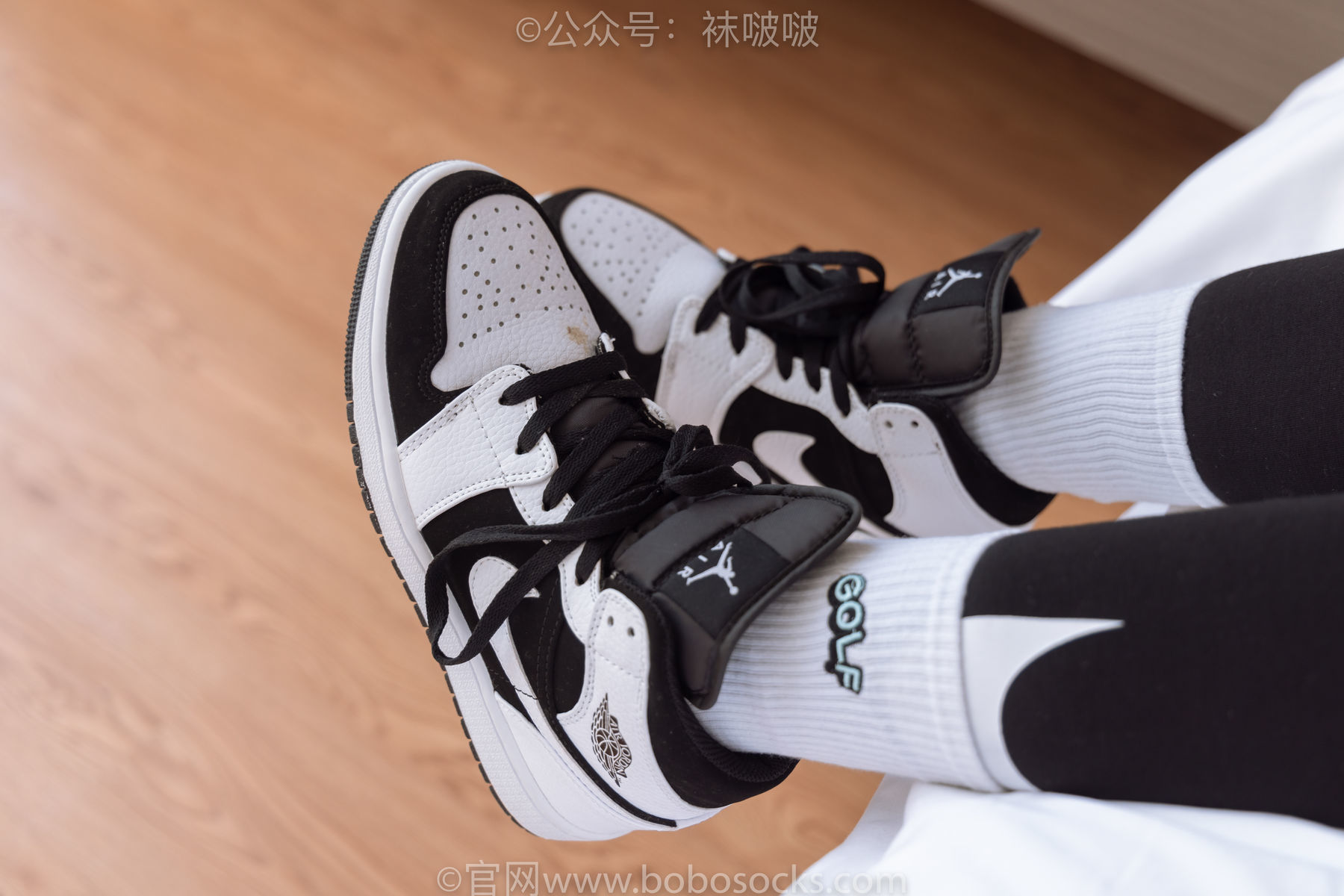 图片[22]-BoBoSocks袜啵啵 No.059 砂糖-AJ板鞋、白棉袜、裸足[142P]-六色网