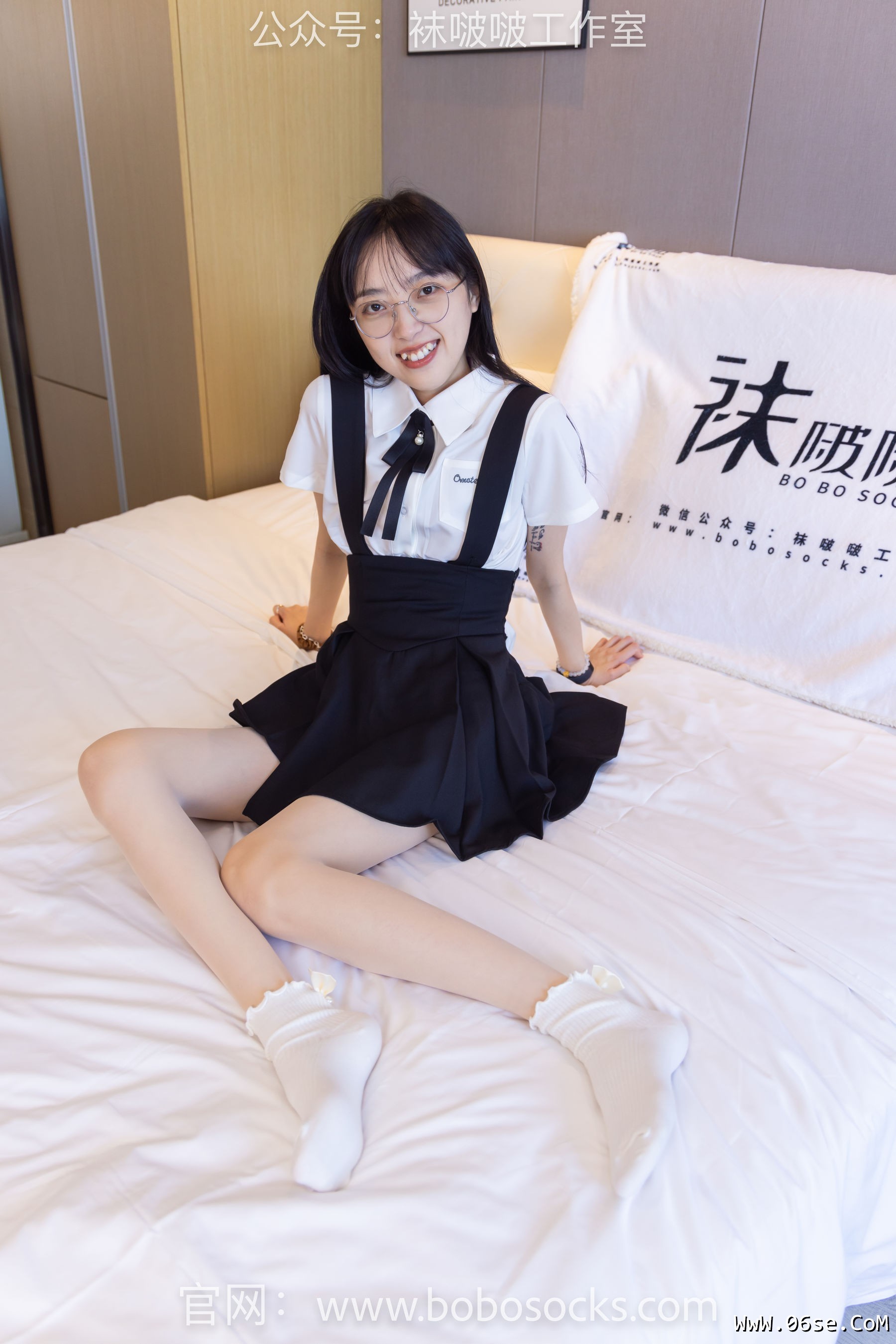 图片[101]-BoBoSocks袜啵啵 No.121 稚予-高跟鞋、白棉袜、肉丝[140P]-六色网