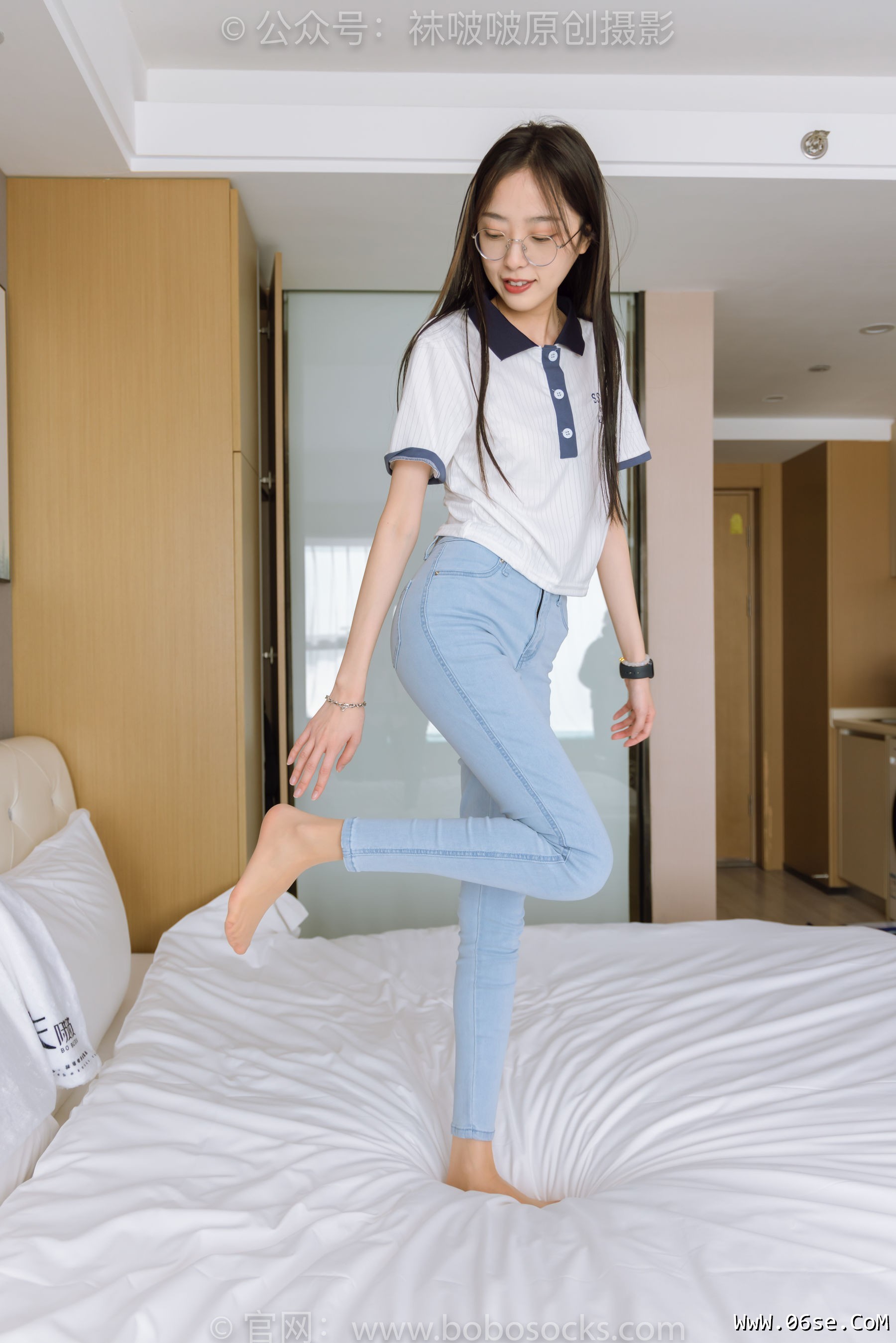 图片[10]-BoBoSocks袜啵啵 No.161 稚予-贝壳头板鞋、肉丝、裤里丝[140P]-六色网