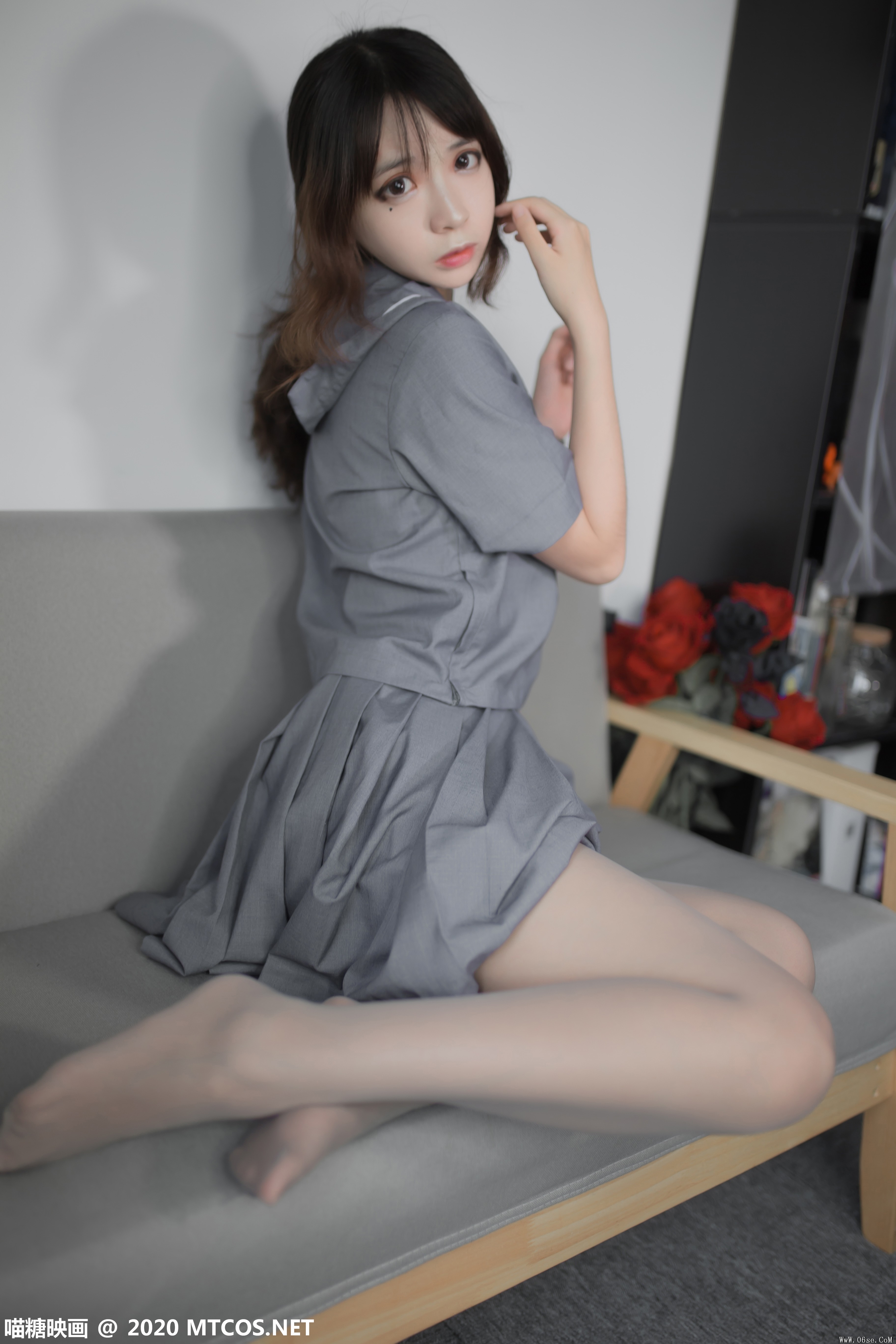 图片[7]-喵糖映画 VOL.295 制服学妹 [34P-260MB]-六色网