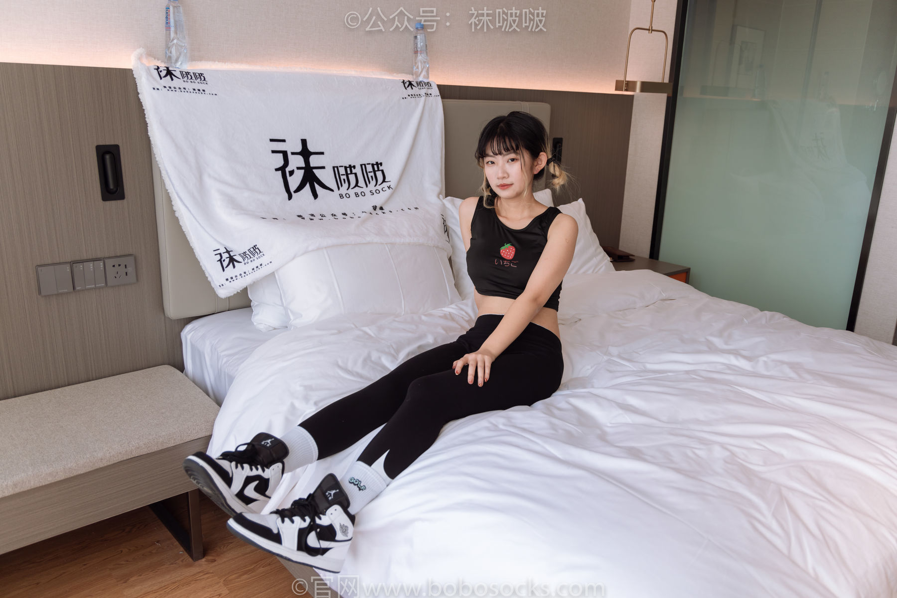 图片[14]-BoBoSocks袜啵啵 No.059 砂糖-AJ板鞋、白棉袜、裸足[142P]-六色网