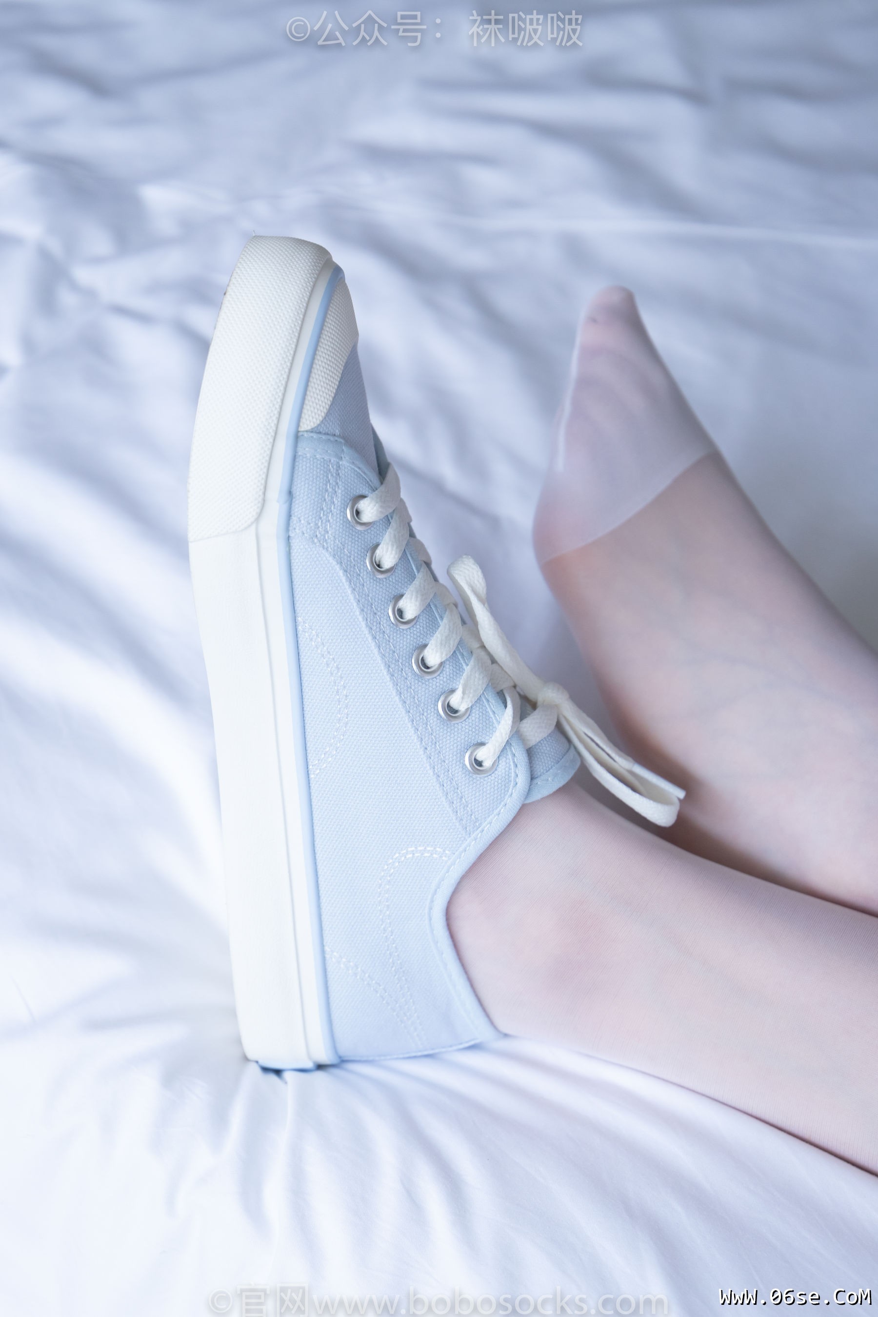 图片[55]-BoBoSocks袜啵啵 No.005 小甜豆-帆布鞋、薄白丝[133P]-六色网