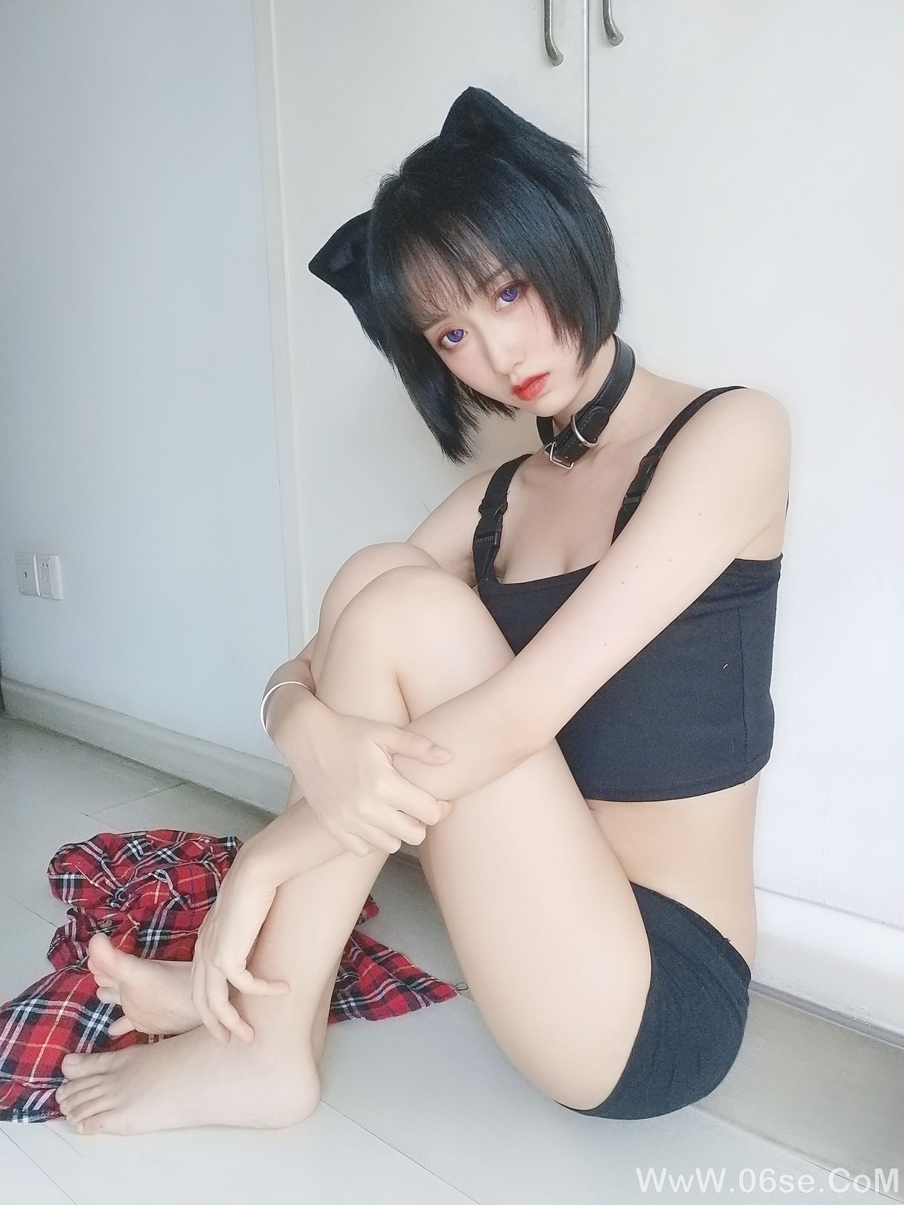图片[33]-萌系小姐姐木绵绵OwO 不良猫[44P]-六色网