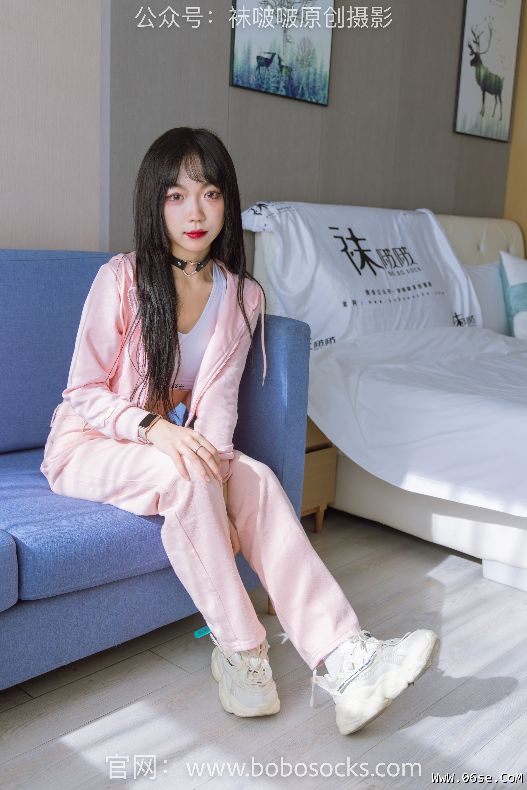 图片[52]-BoBoSocks袜啵啵 No.141 周周-运动鞋、白棉袜、裸足[140P]-六色网