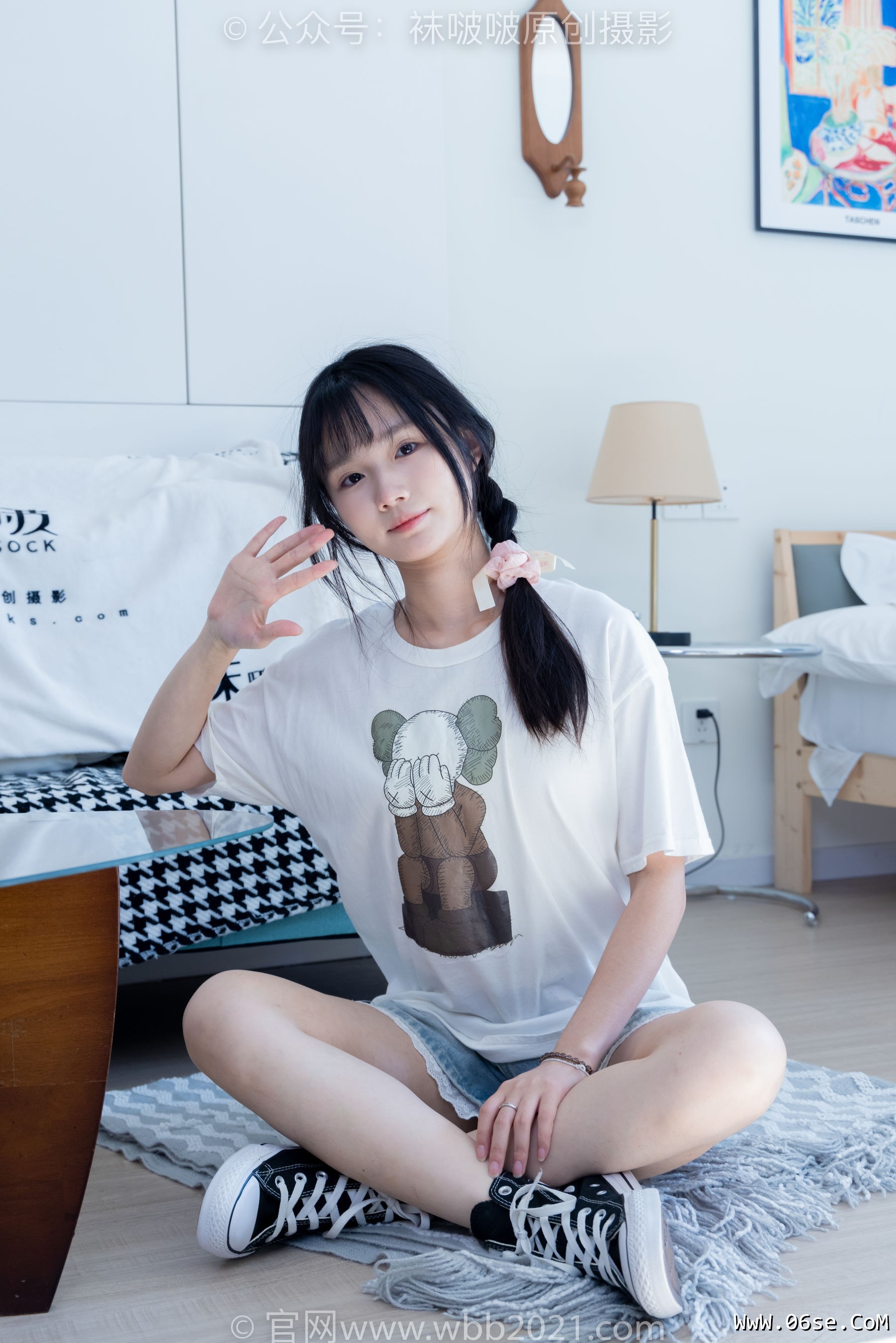 图片[70]-BoBoSocks袜啵啵 No.331 甜甜圈 -板鞋、白棉袜、裸足[144P]-六色网