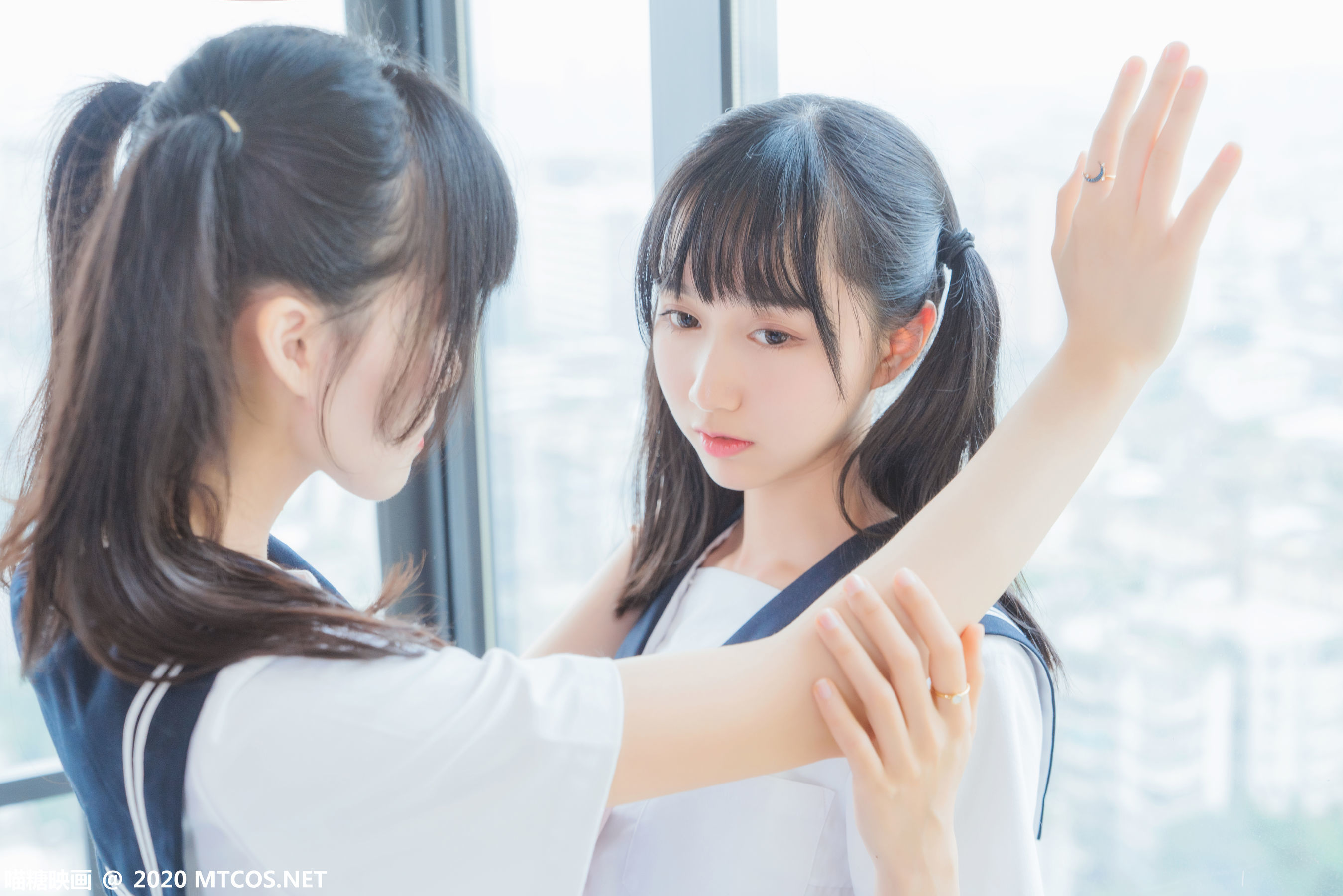 图片[3]-[喵糖映画] JKL.014 她？JK制服 [33P]-六色网