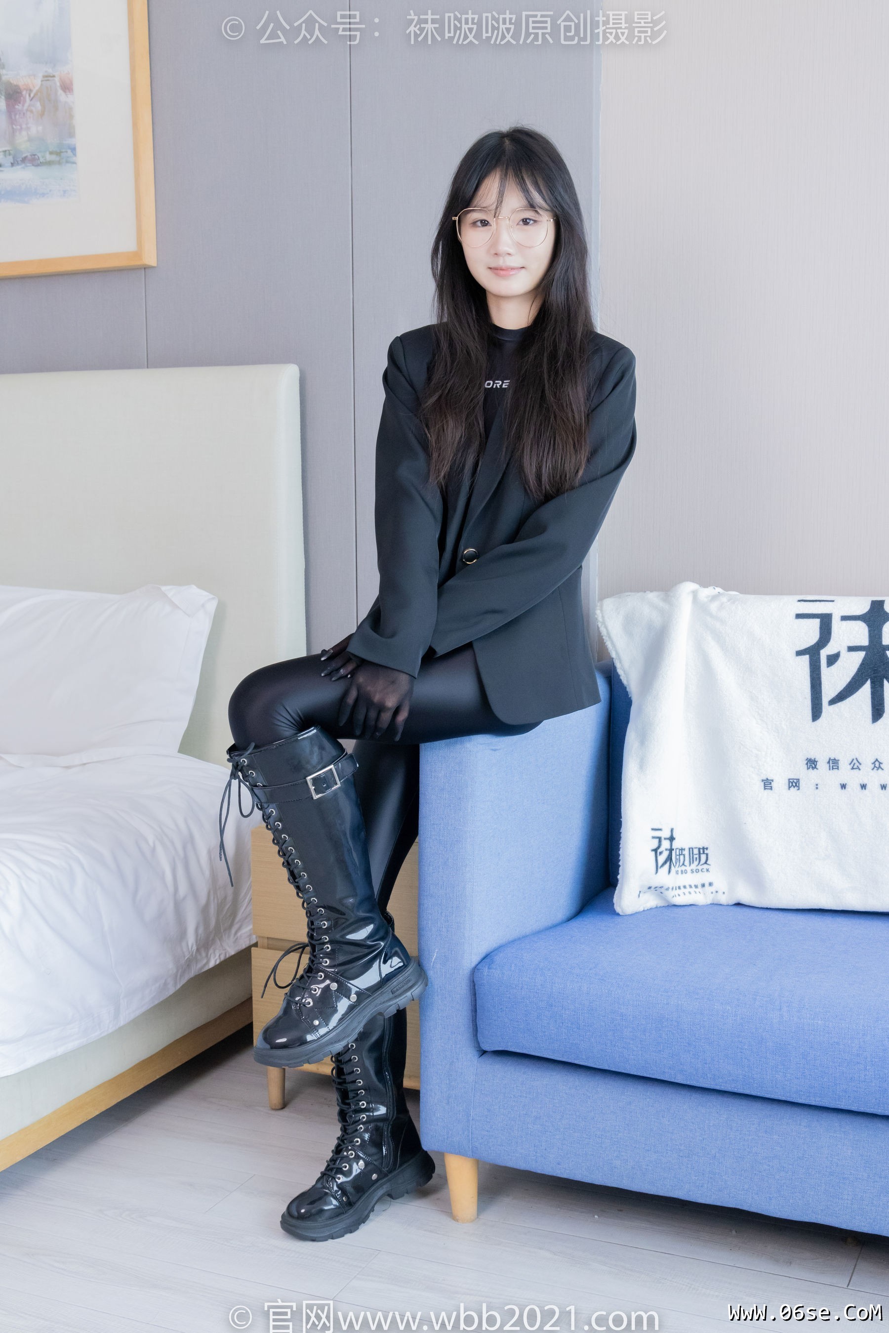 图片[54]-BoBoSocks袜啵啵 No.423 甜甜圈 -长靴、黑丝、连体衣裤里丝[145P]-六色网
