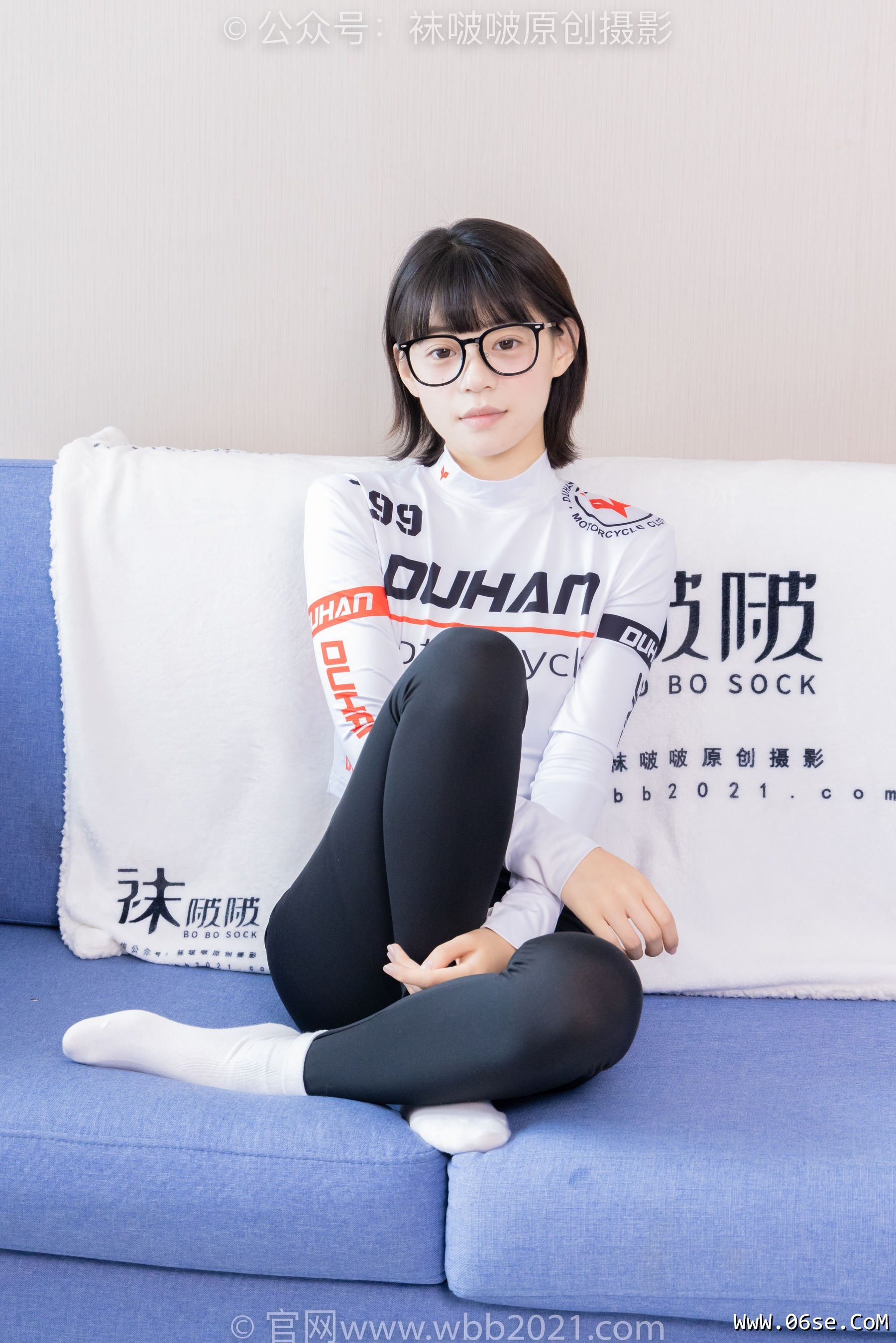 图片[100]-BoBoSocks袜啵啵 No.410 糯米 -运动鞋、白棉袜、肉丝、瑜伽裤裤里丝[145P]-六色网