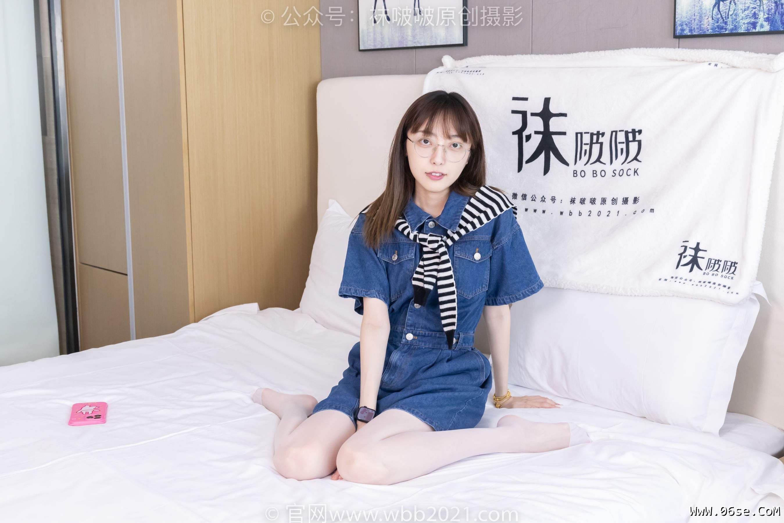 图片[87]-BoBoSocks袜啵啵 No.435 稚予 -板鞋、运动鞋、白丝、肉丝[150P]-六色网