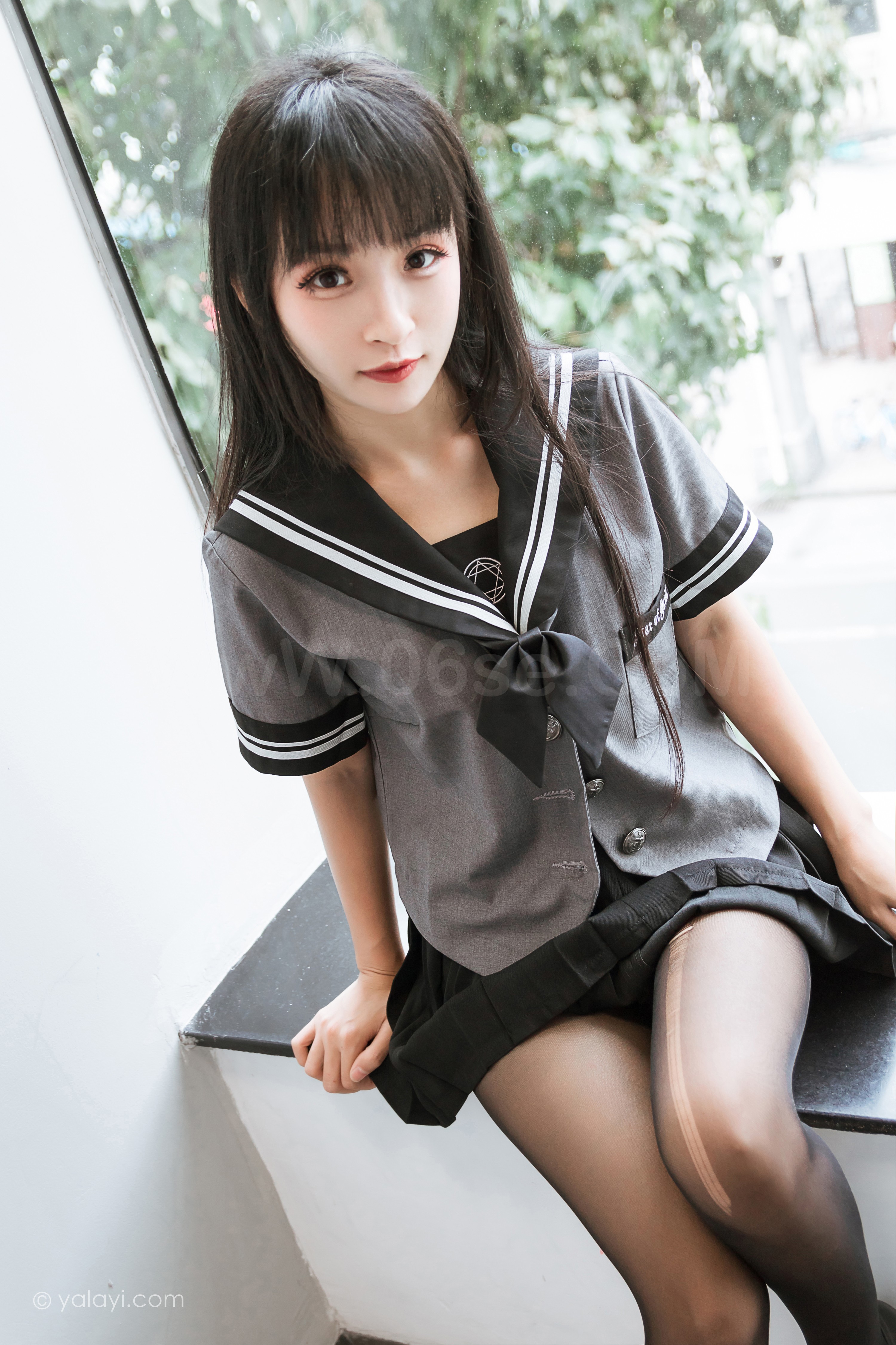 图片[16]-雅拉伊 – 艾丽《疯狂的jk学妹》[43P]-六色网