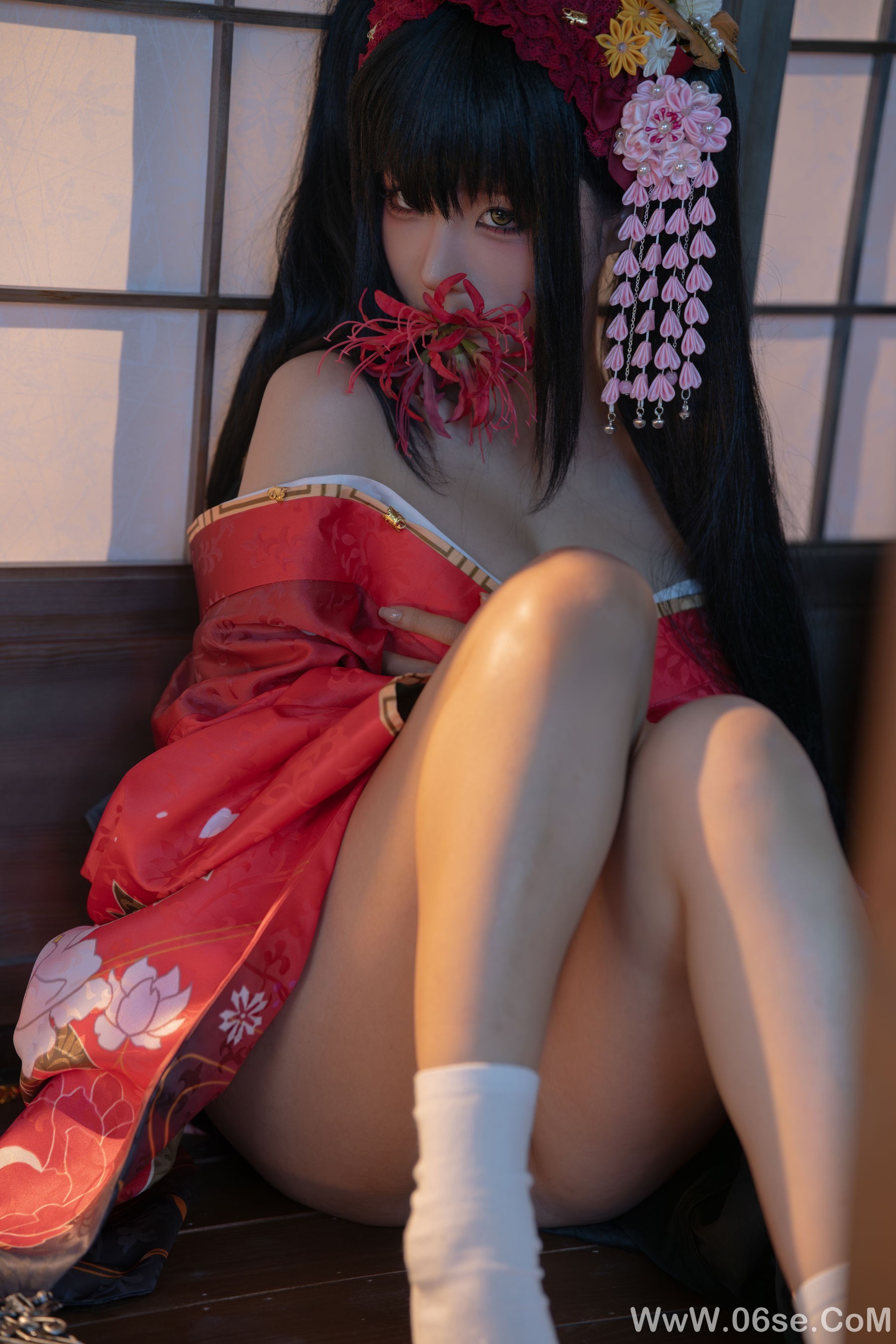 图片[22]-动漫博主蠢沫沫 – 狂三和服[147P]-六色网