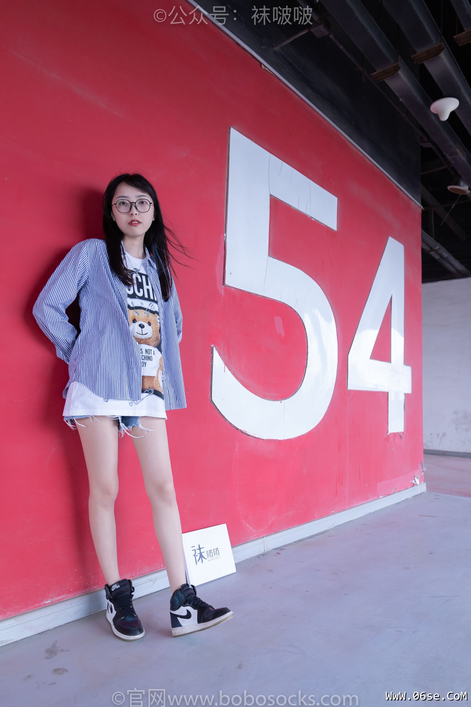 图片[7]-BoBoSocks袜啵啵 No.011 稚予-AJ、白色短棉袜、肉丝[139P]-六色网
