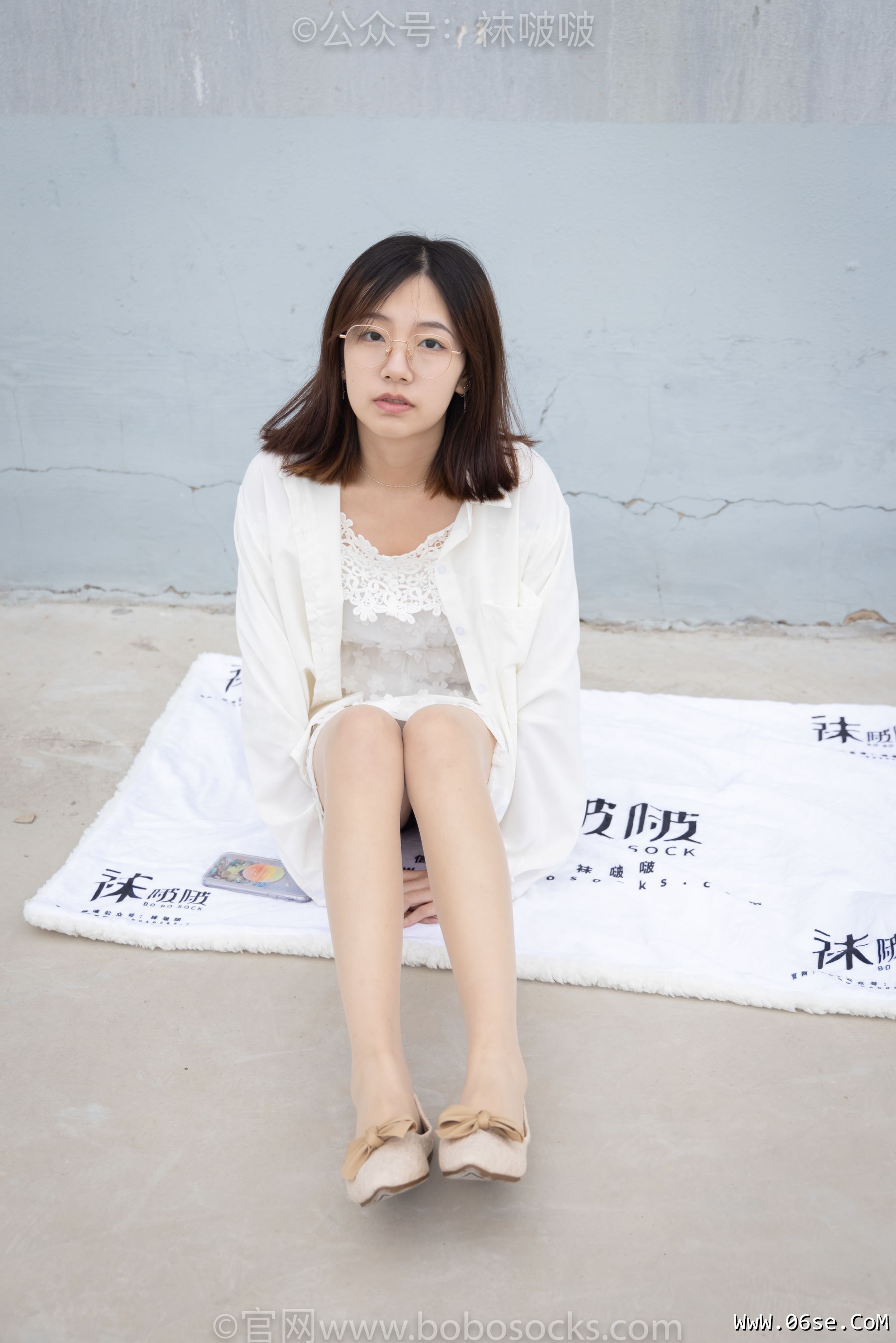 图片[26]-BoBoSocks袜啵啵 No.048 小甜豆-平底鞋、肉丝[146P]-六色网