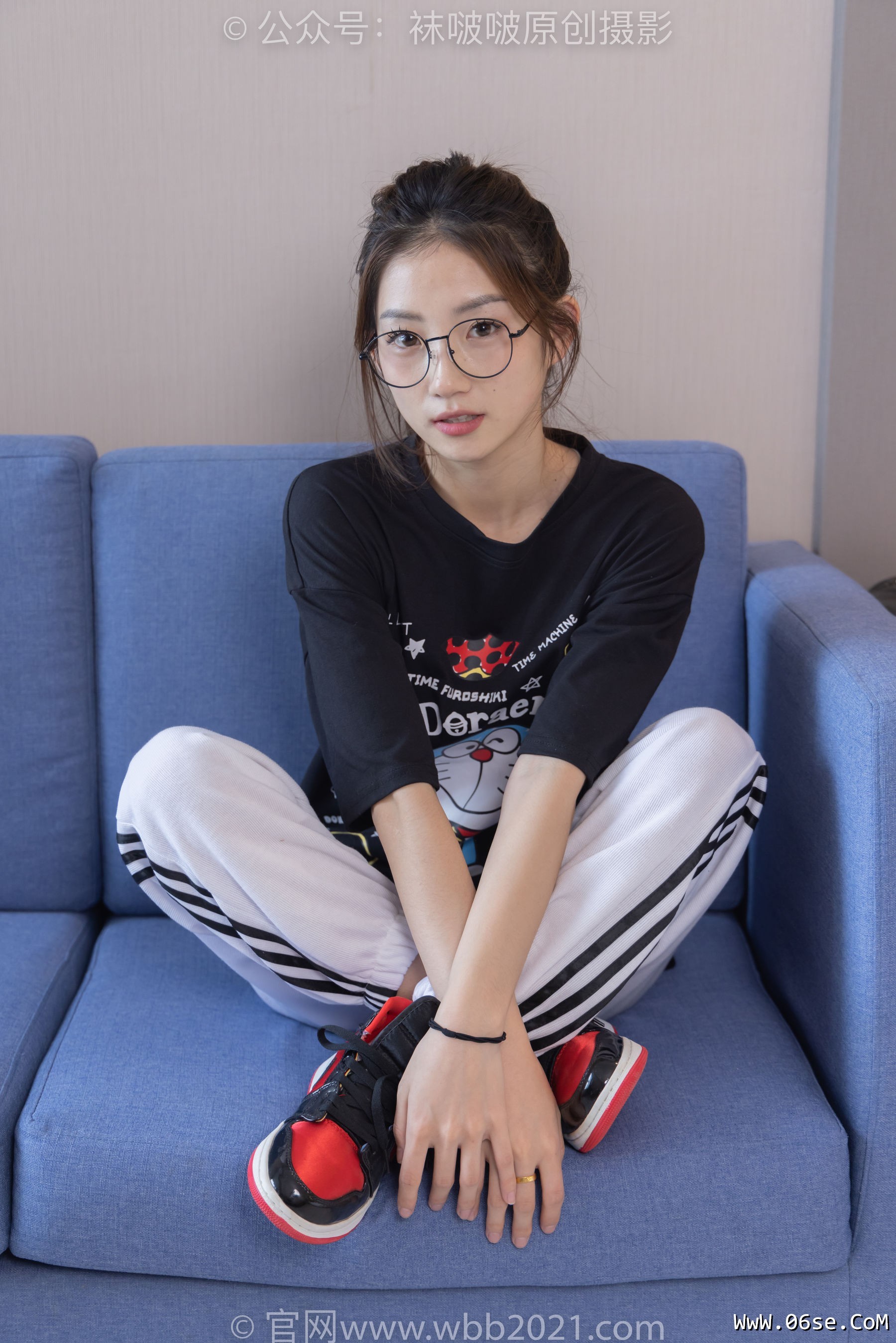 图片[51]-BoBoSocks袜啵啵 No.382 小沫 -板鞋、白棉袜[143P]-六色网