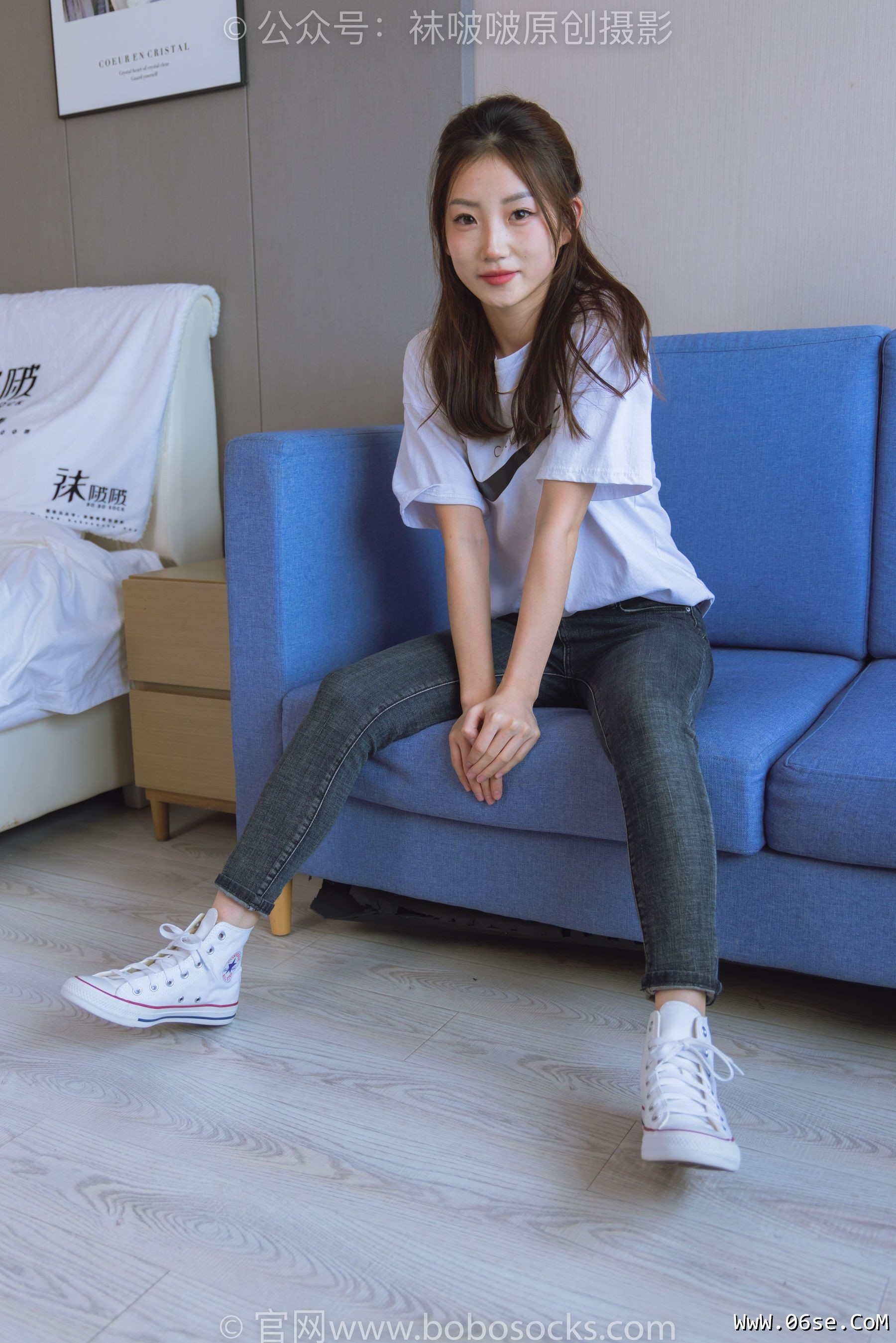 图片[56]-BoBoSocks袜啵啵 No.220 小沫-两双板鞋、短肉丝、裸足[140P]-六色网