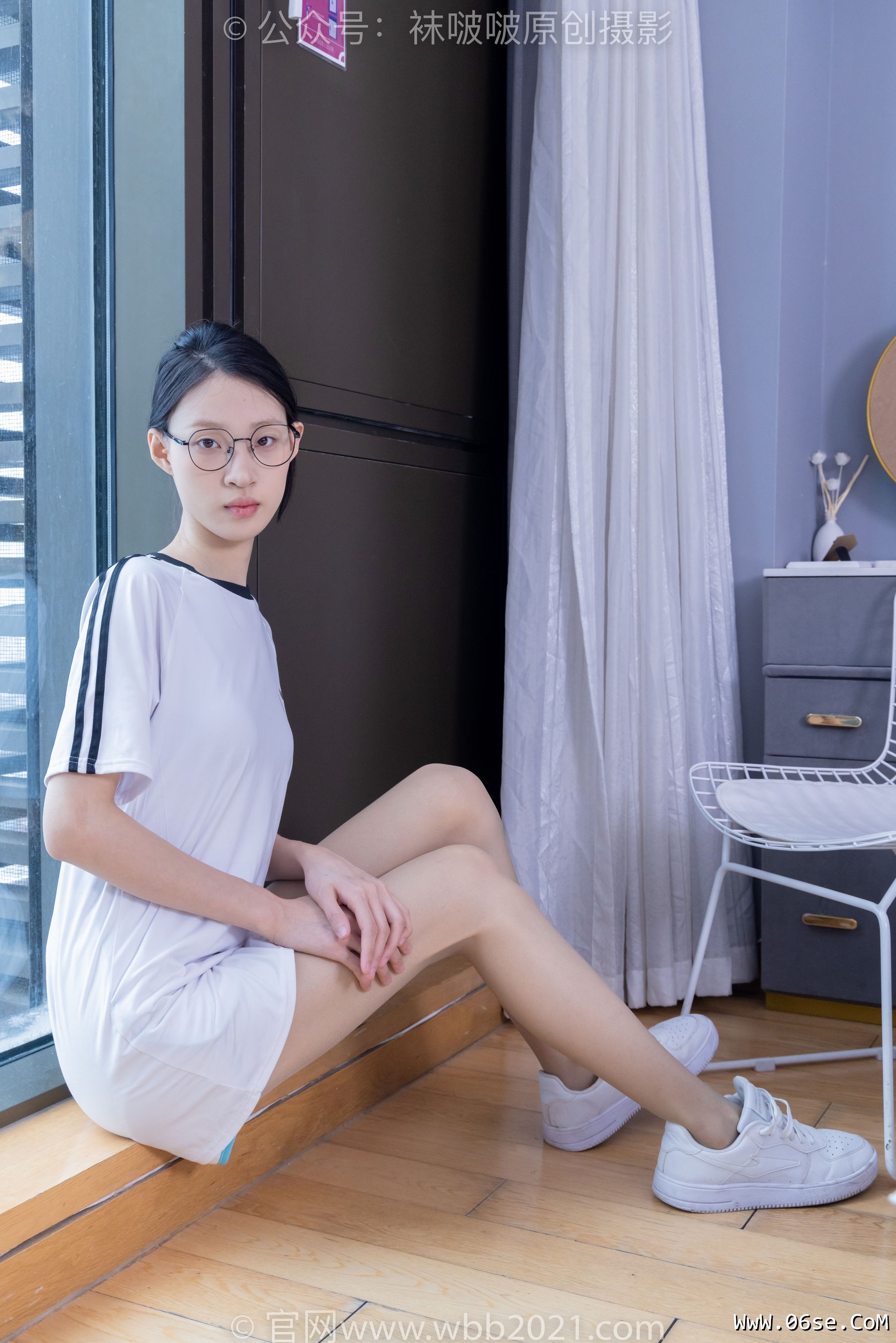 图片[152]-BoBoSocks袜啵啵 No.350 雪糕 -板鞋、灰丝[180P]-六色网