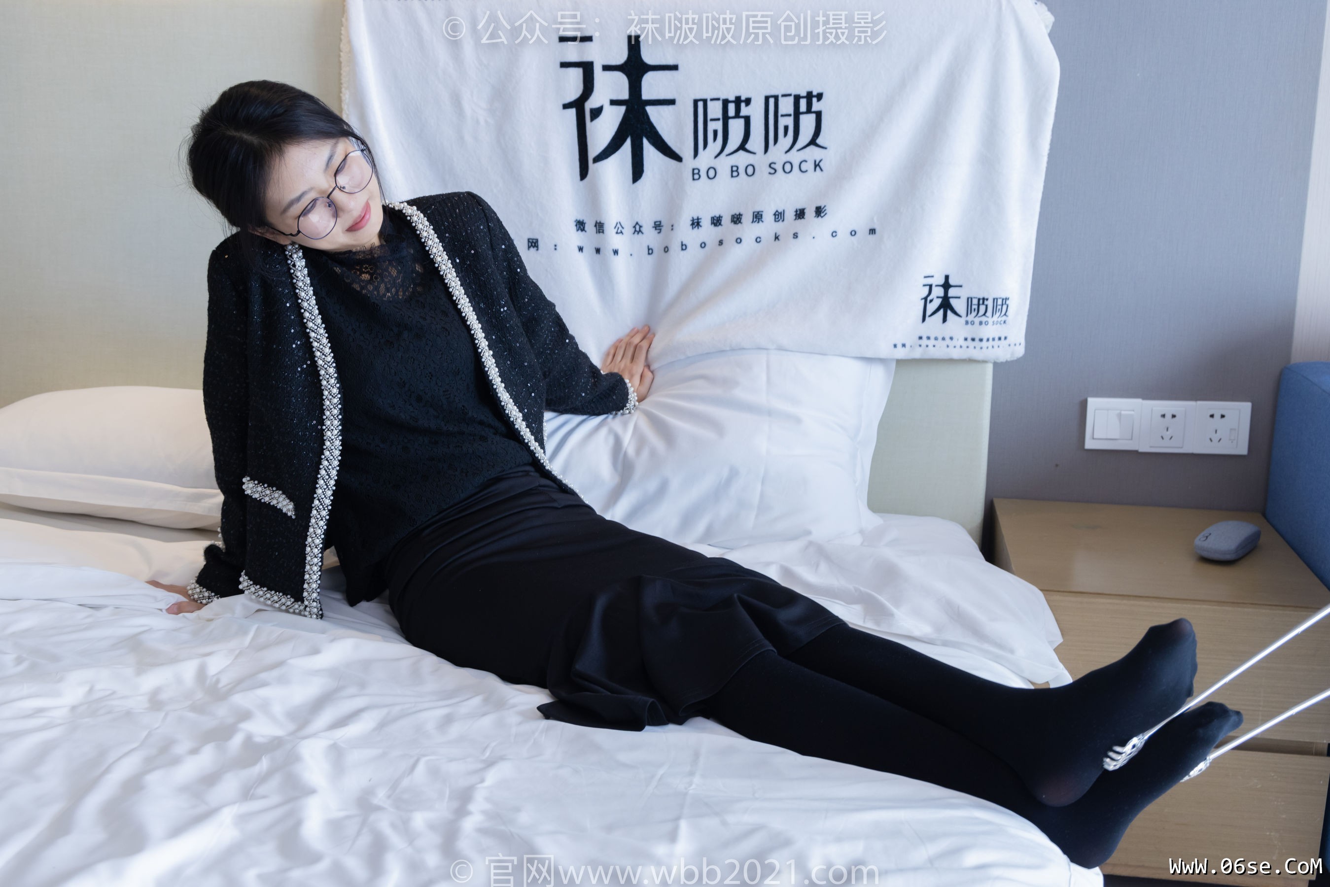 图片[87]-BoBoSocks袜啵啵 No.378 奶油 -短靴、运动鞋、厚黑丝、厚灰丝[190P]-六色网