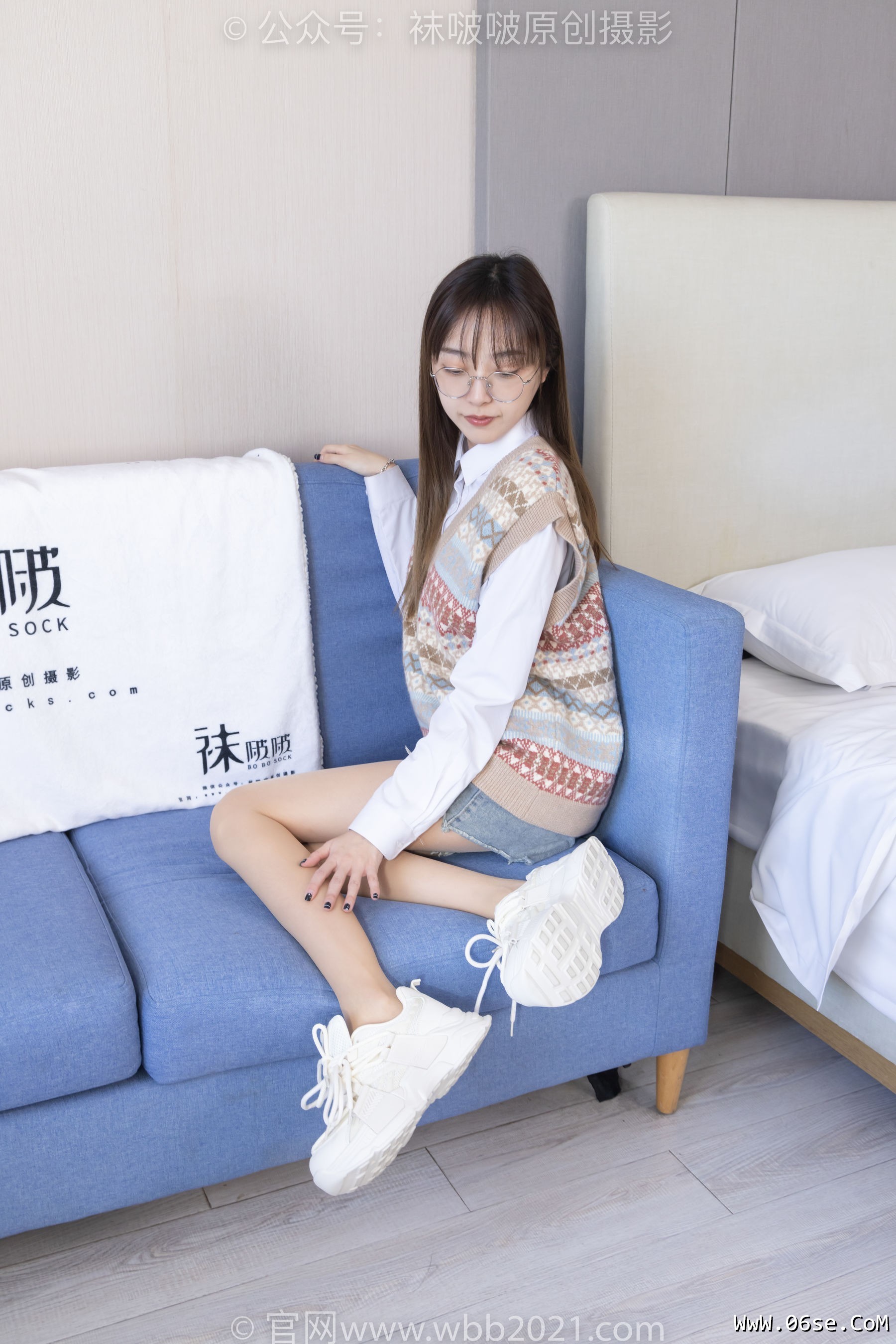 图片[79]-BoBoSocks袜啵啵 No.316 稚予 -运动鞋、马丁靴、肉丝[160P]-六色网