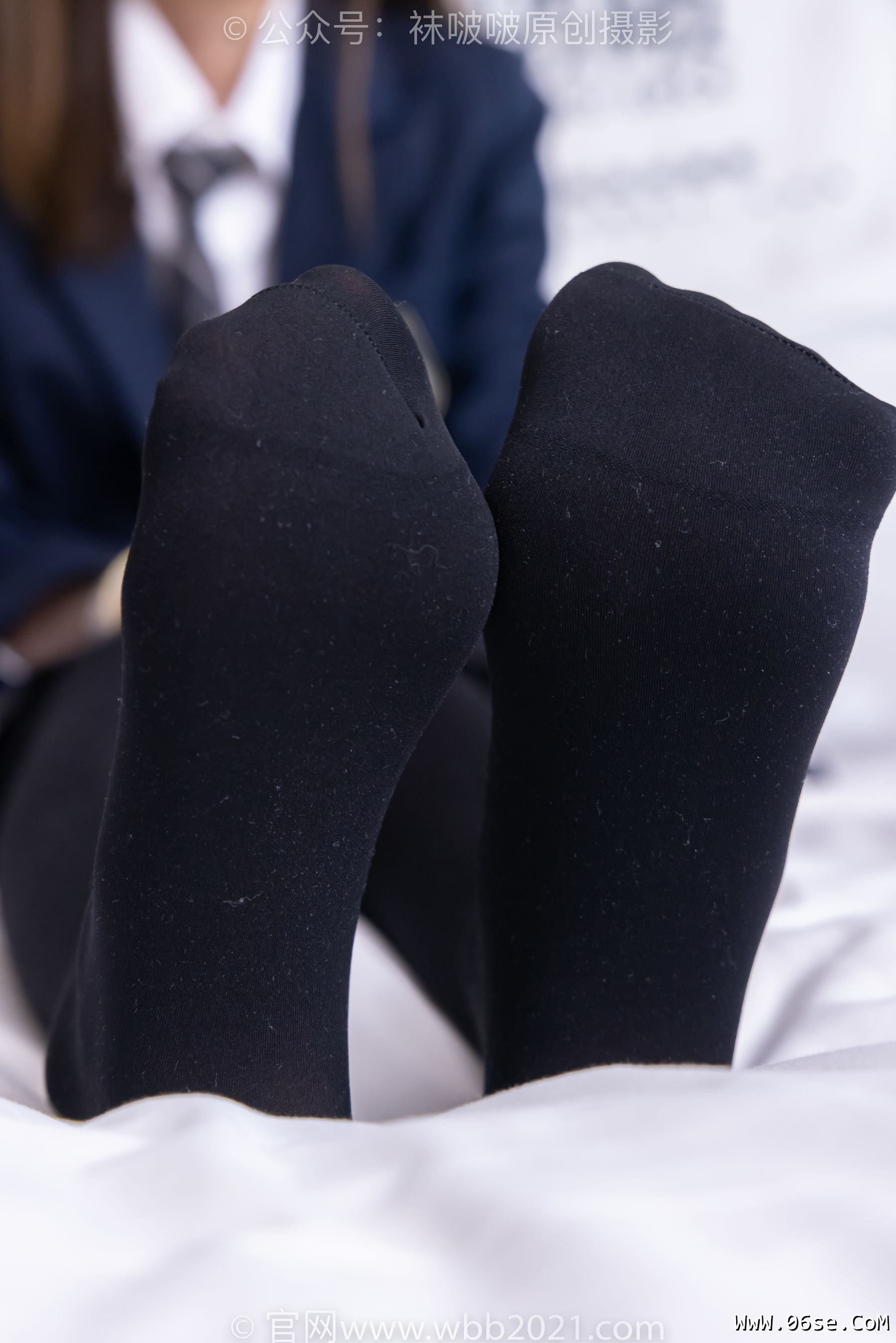 图片[23]-BoBoSocks袜啵啵 No.432 稚予 -皮鞋、厚黑丝、jk制服[184P]-六色网