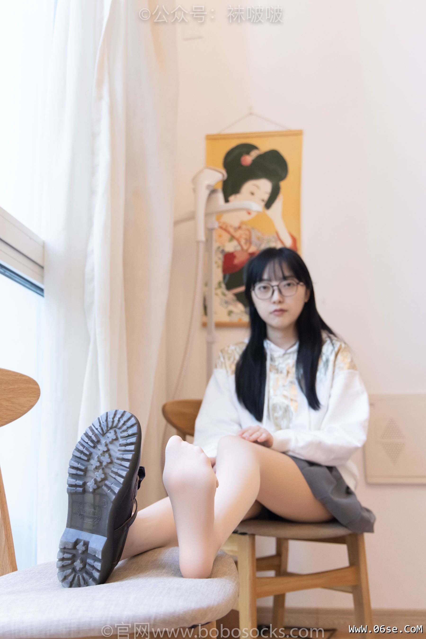 图片[51]-BoBoSocks袜啵啵 No.047 稚予-皮鞋、厚肉丝[131P]-六色网