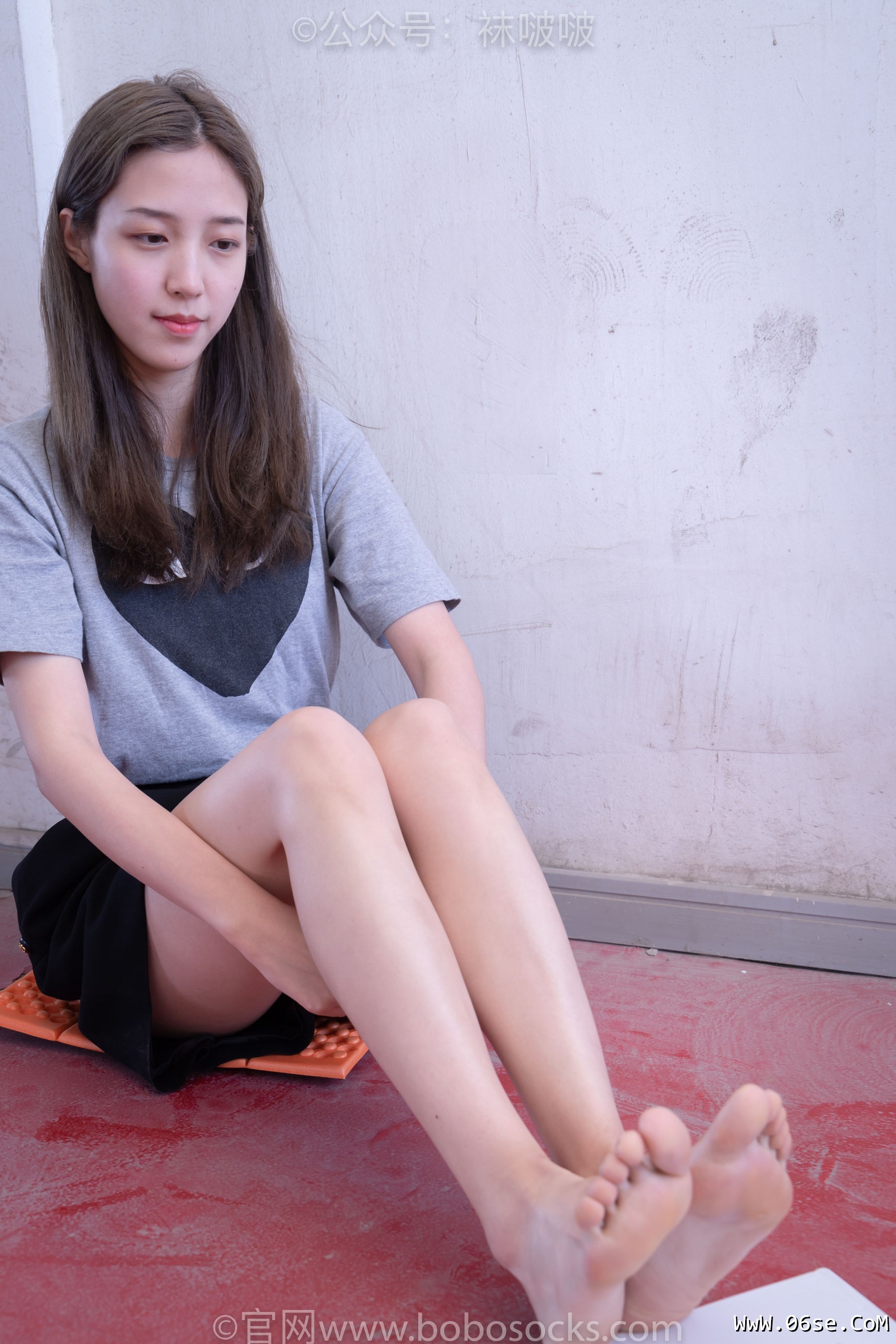 图片[117]-BoBoSocks袜啵啵 积分限定作品006 泡芙-板鞋、天蓝色短棉袜、裸足[138P]-六色网