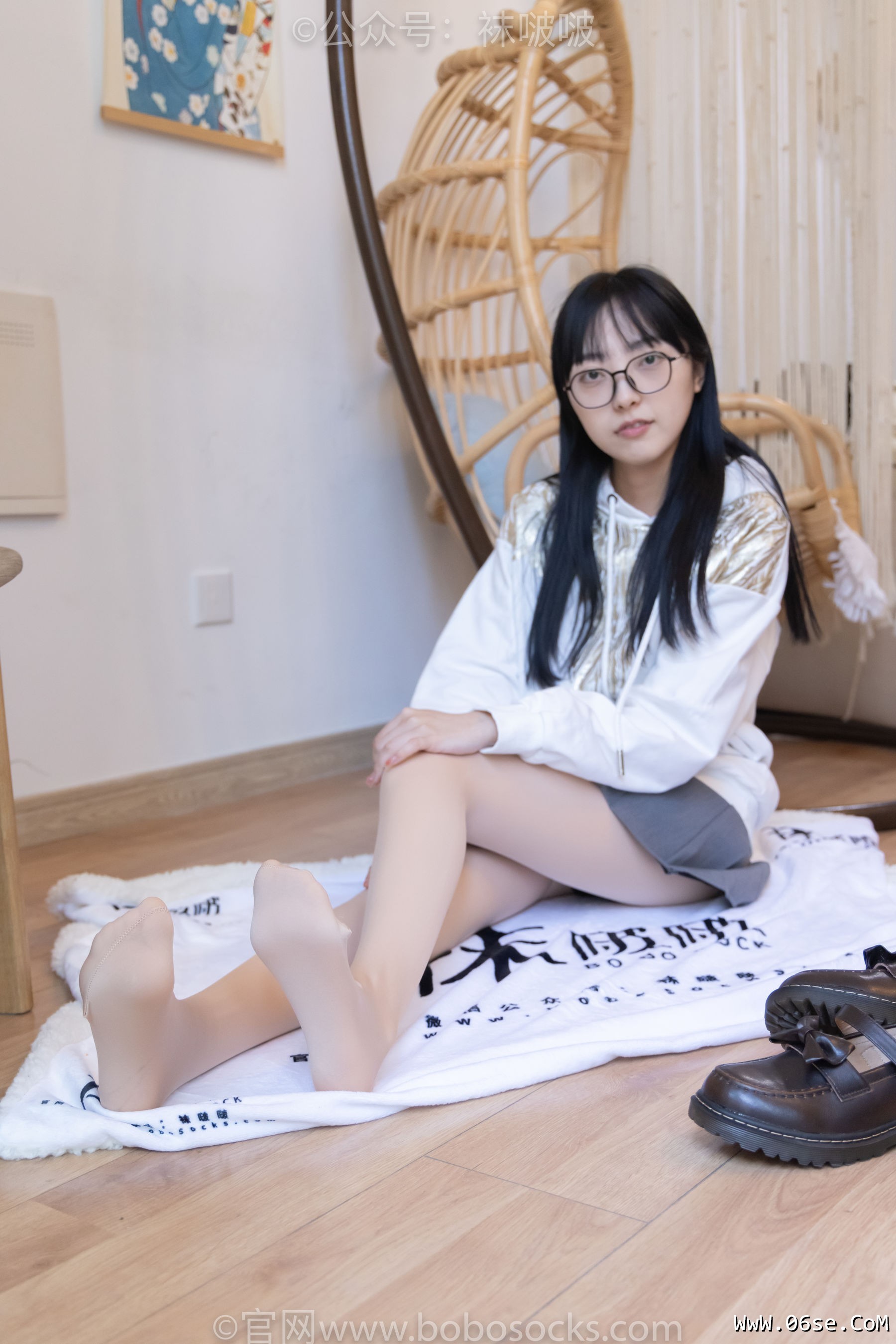 图片[109]-BoBoSocks袜啵啵 No.047 稚予-皮鞋、厚肉丝[131P]-六色网