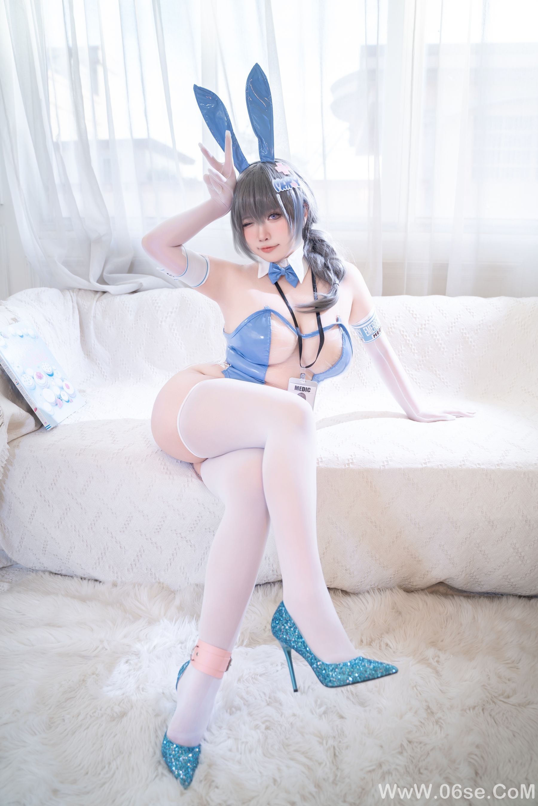 图片[15]-贞子蜜桃 – Nikke胜利女神 梅里兔女郎[73P]-六色网