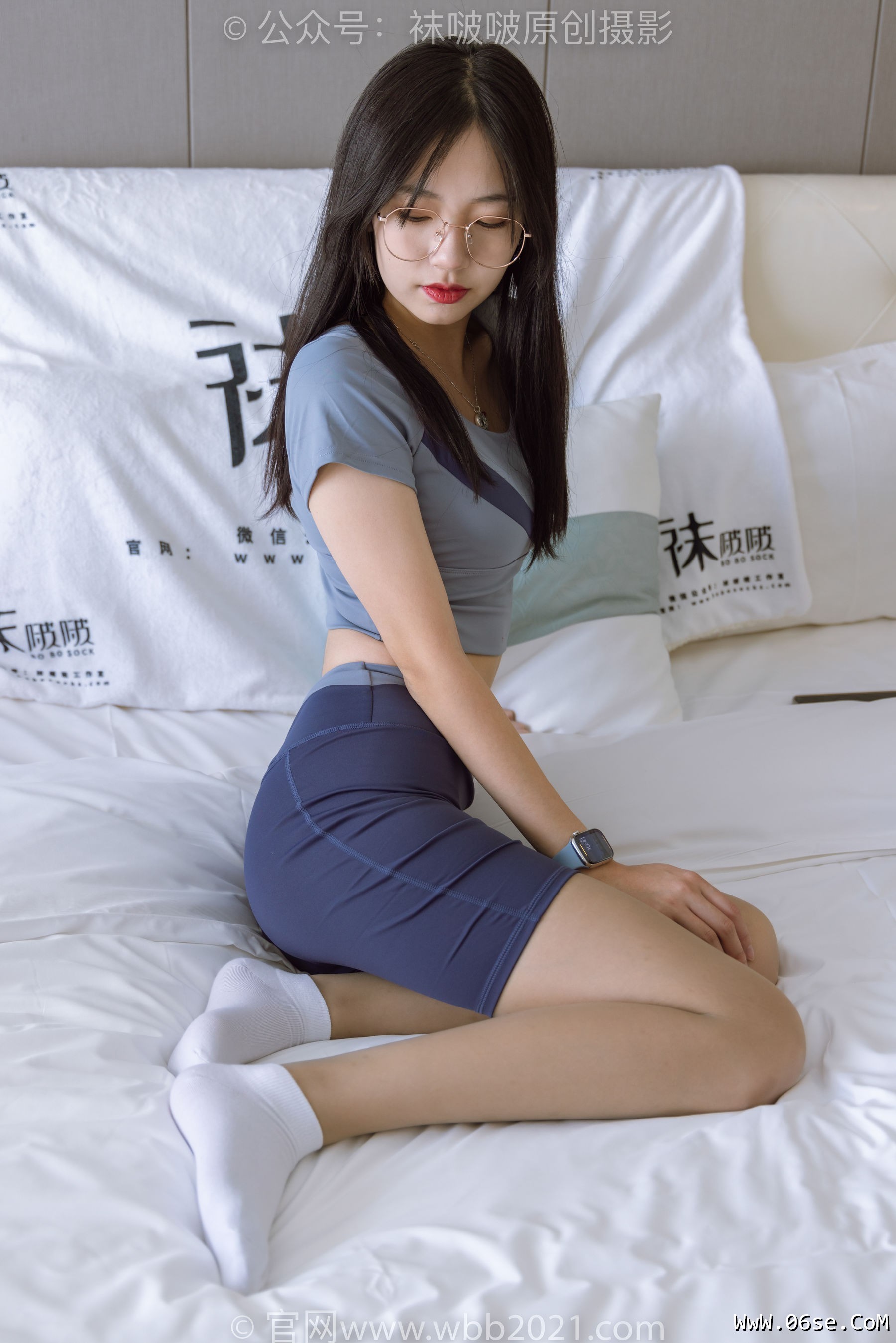 图片[121]-BoBoSocks袜啵啵 No.269 小甜豆 -运动鞋、白棉袜、灰丝、瑜伽裤裤里丝[139P]-六色网