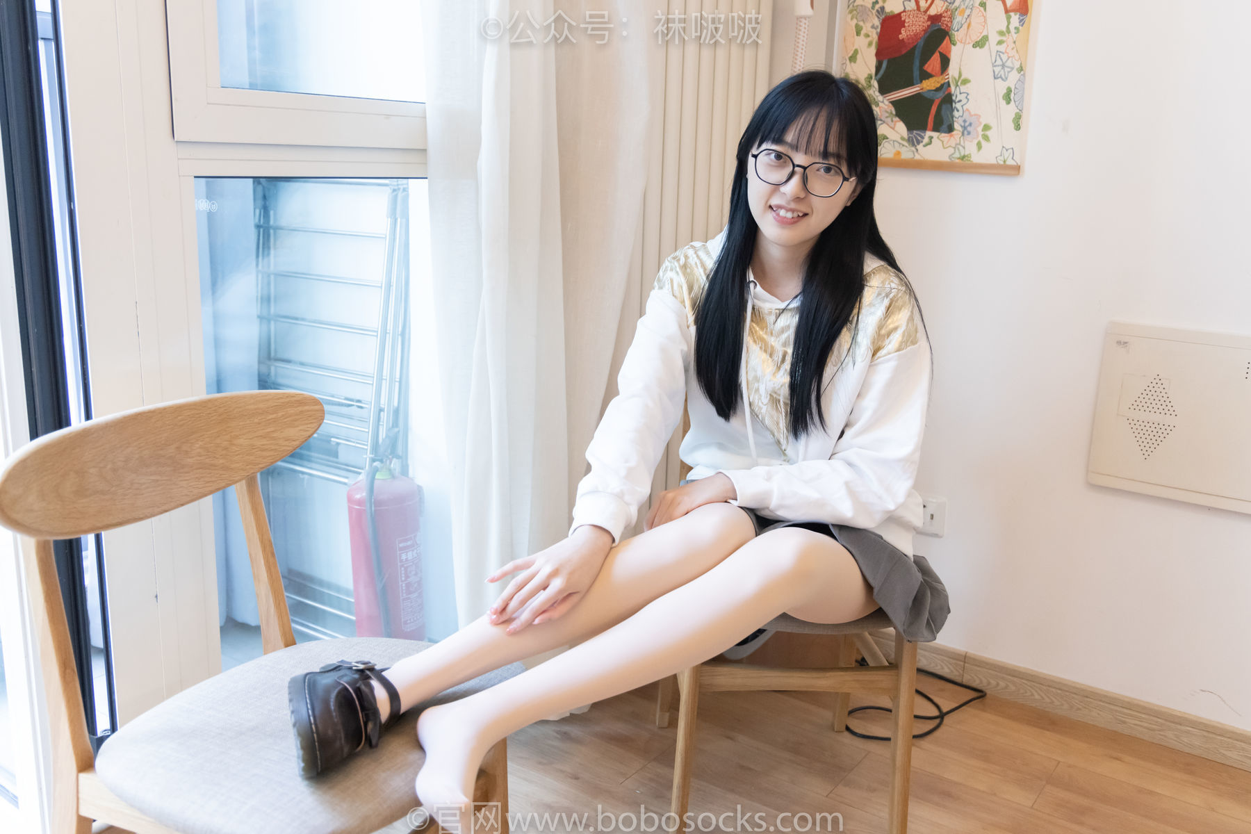 图片[54]-BoBoSocks袜啵啵 No.047 稚予-皮鞋、厚肉丝[131P]-六色网
